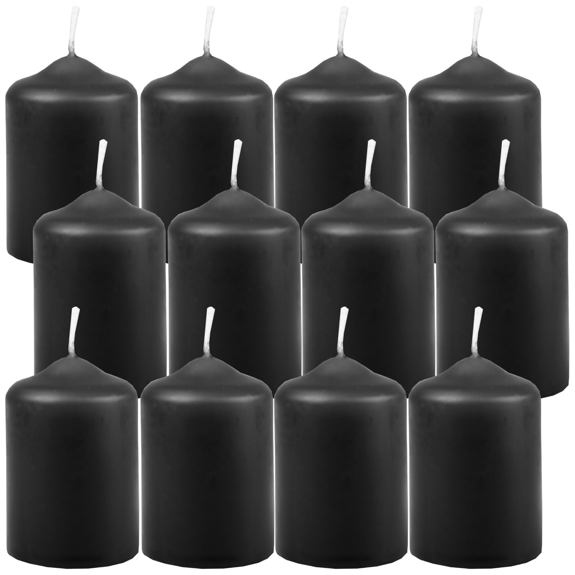 HS Candle Stumpenkerze aus Wachs (12-tlg., Dekolicht), Ø4xH6 cm Teelichtgrö günstig online kaufen