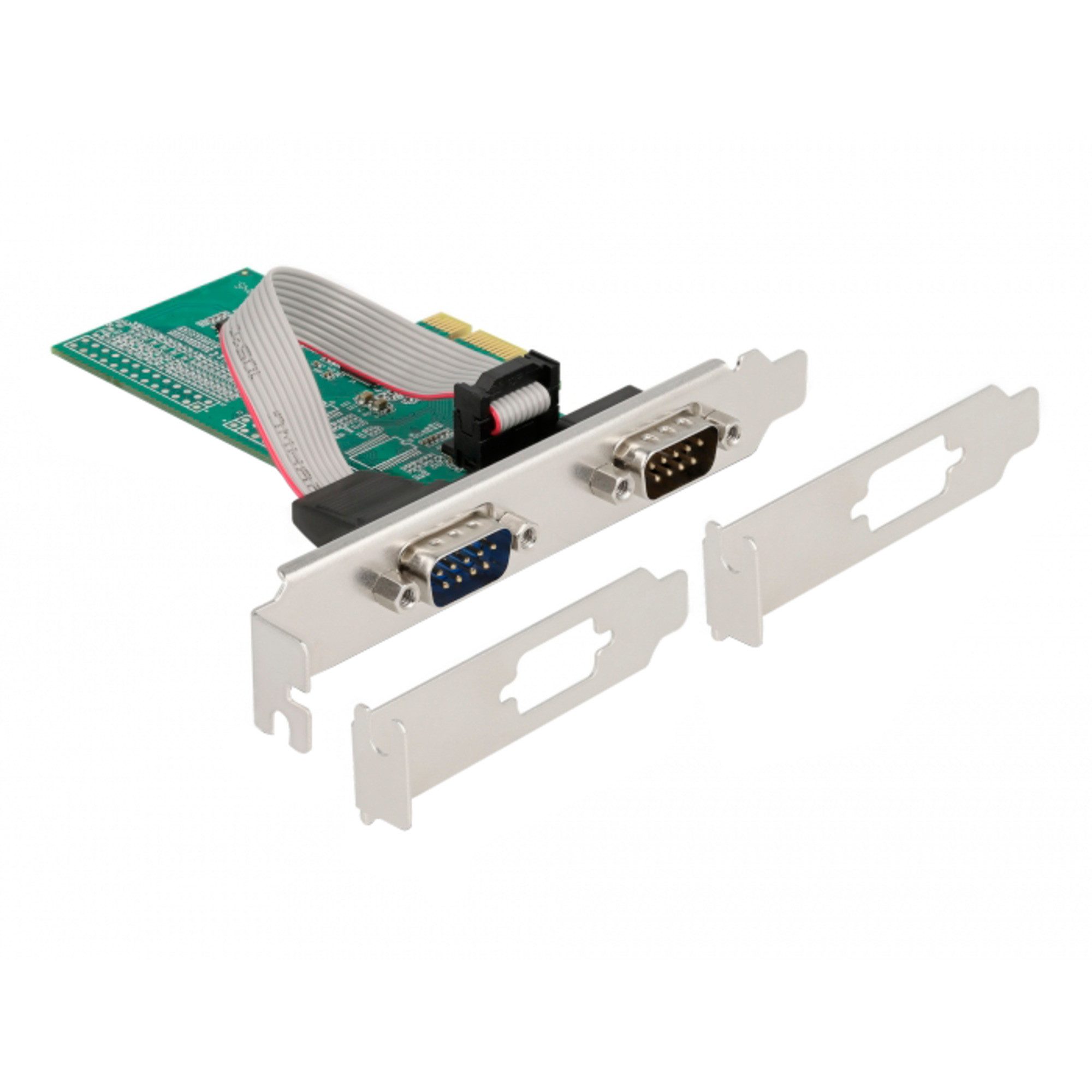DeLOCK PCIe x1 Karte auf 2x Seriell RS-232, Mainboard