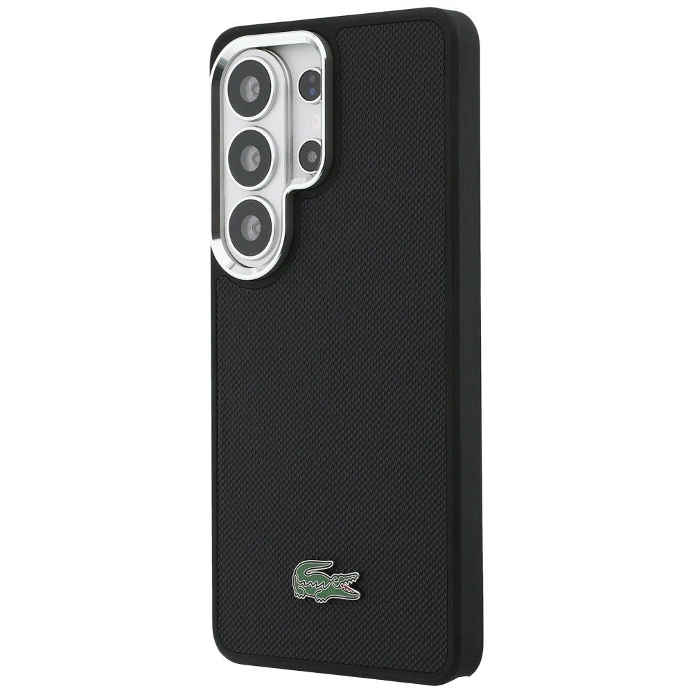 Lacoste Handyhülle Galaxy S26 Ultra Petit Pique schwarz MagSafe Logo grün 6,9 Zoll, Kantenschutz – Bild 2 von 5