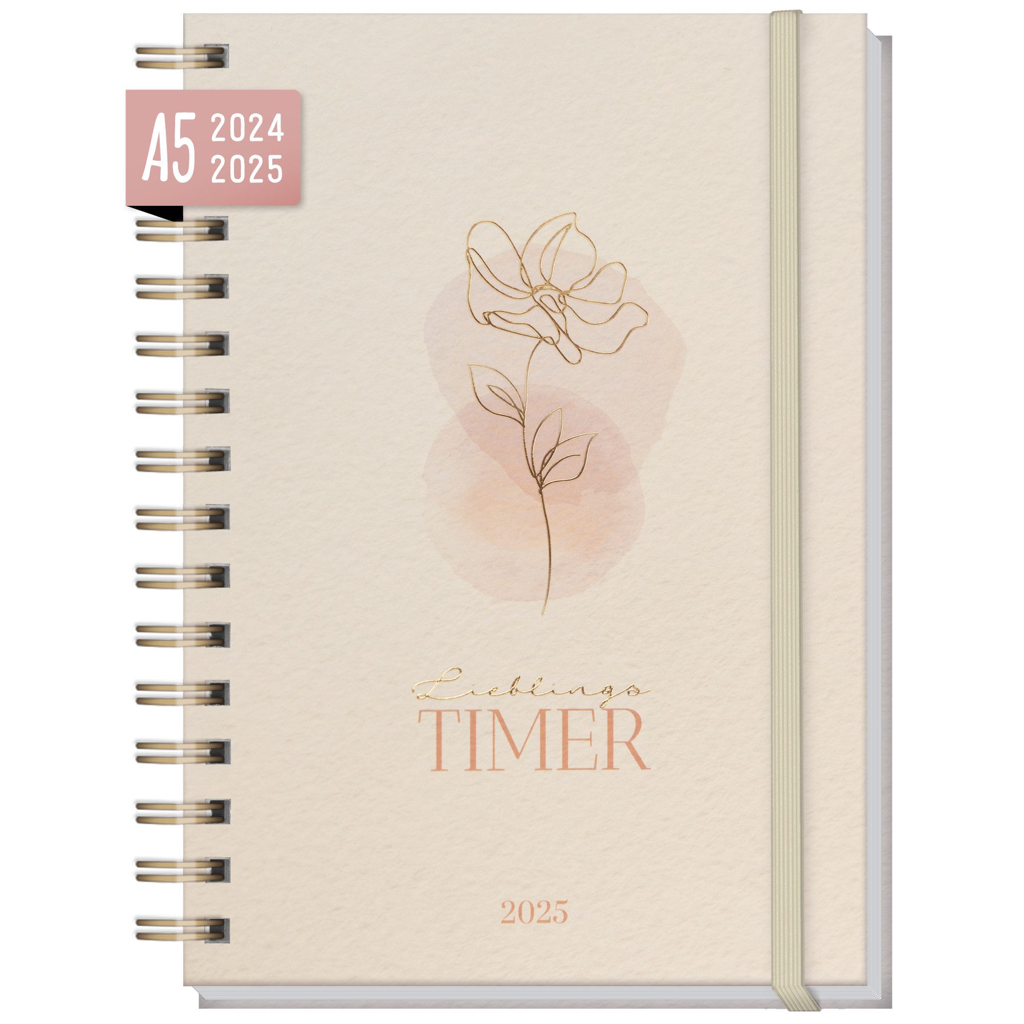 Häfft Terminkalender Lieblings-Timer 2024/2025 - 18 Monate