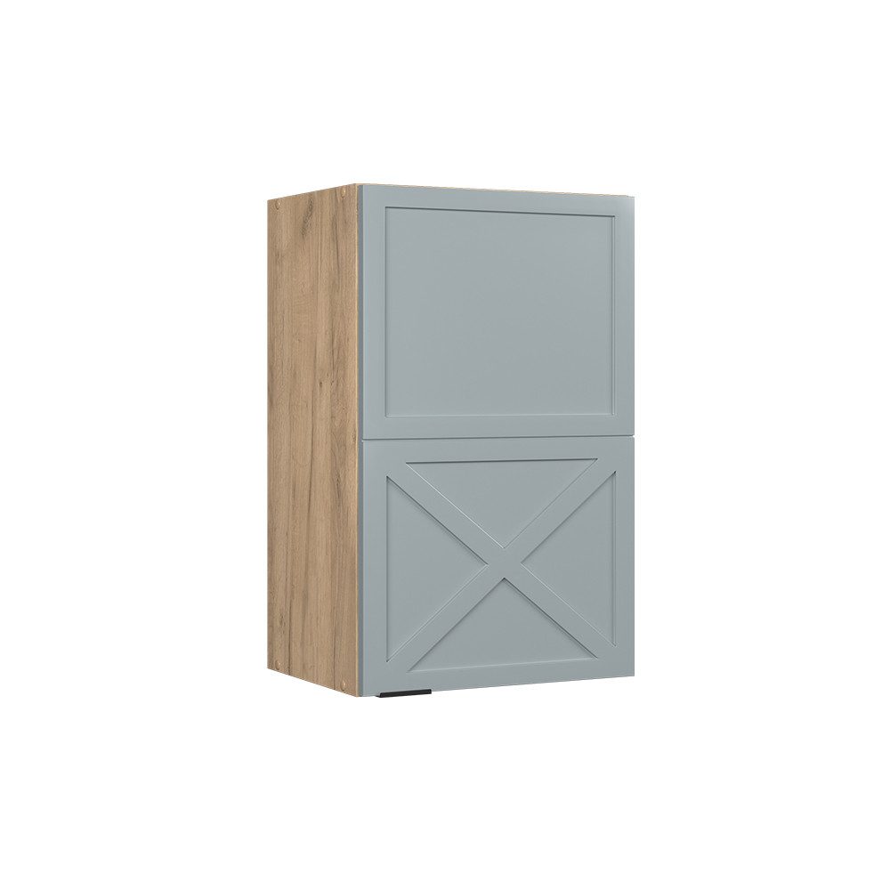 Vicco Hängeschrank Fame-Line, Hellblau-grau/Goldkraft Eiche, 45 günstig online kaufen