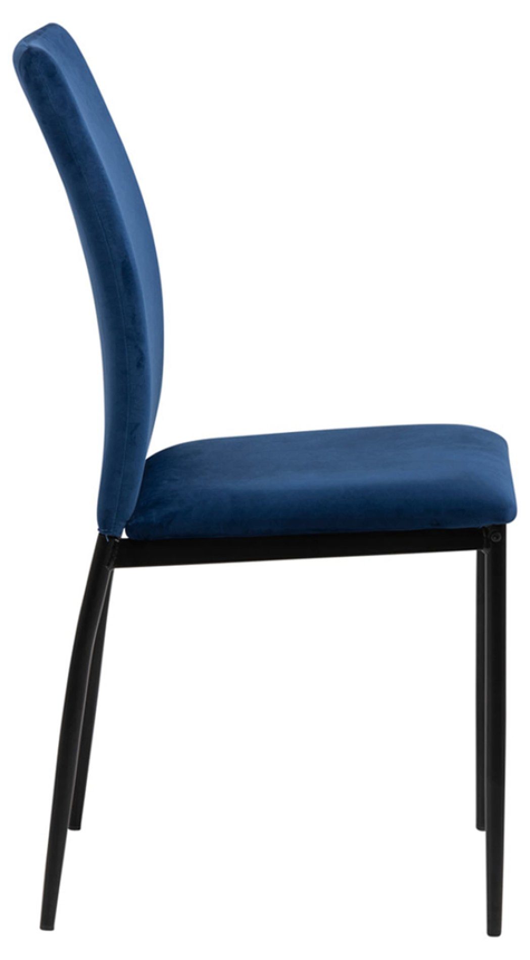 Esszimmerstuhl 4er krzesło stołowe ciemnonie Set ebuy24 Demina