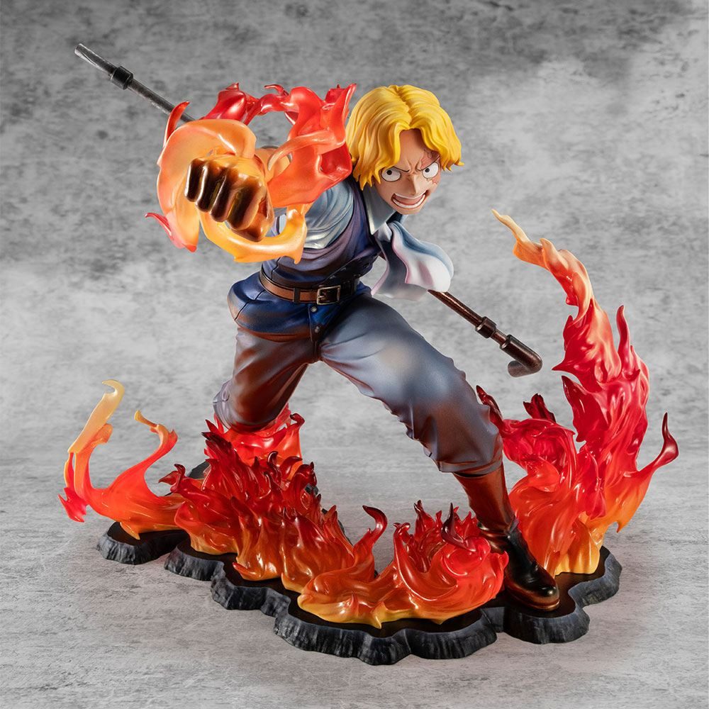 MegaHouse Sammelfigur One Piece Excellent Model P.O.P. Sabo Fire Fist Inheritance Limited Ed
