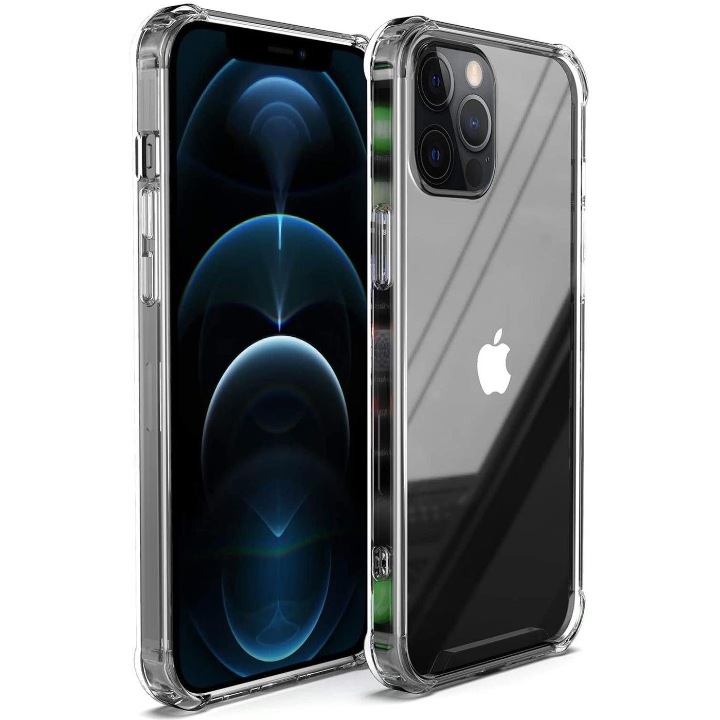 CoolGadget Handyhülle Anti Shock Rugged Case für Apple iPhone 12 Pro Max 6,7 Zoll, Slim Cover mit Kantenschutz Schutzhülle für iPhone 12 Pro Max Hülle