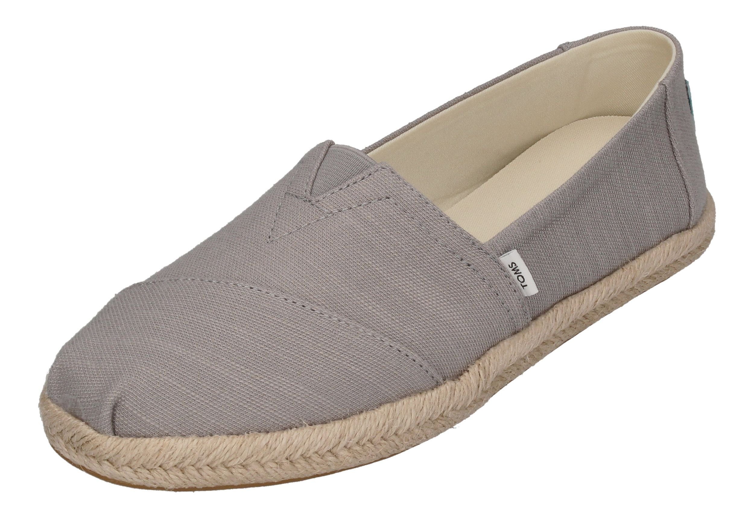 TOMS ALPARGATA ROPE Espadrille Drizzle Grey