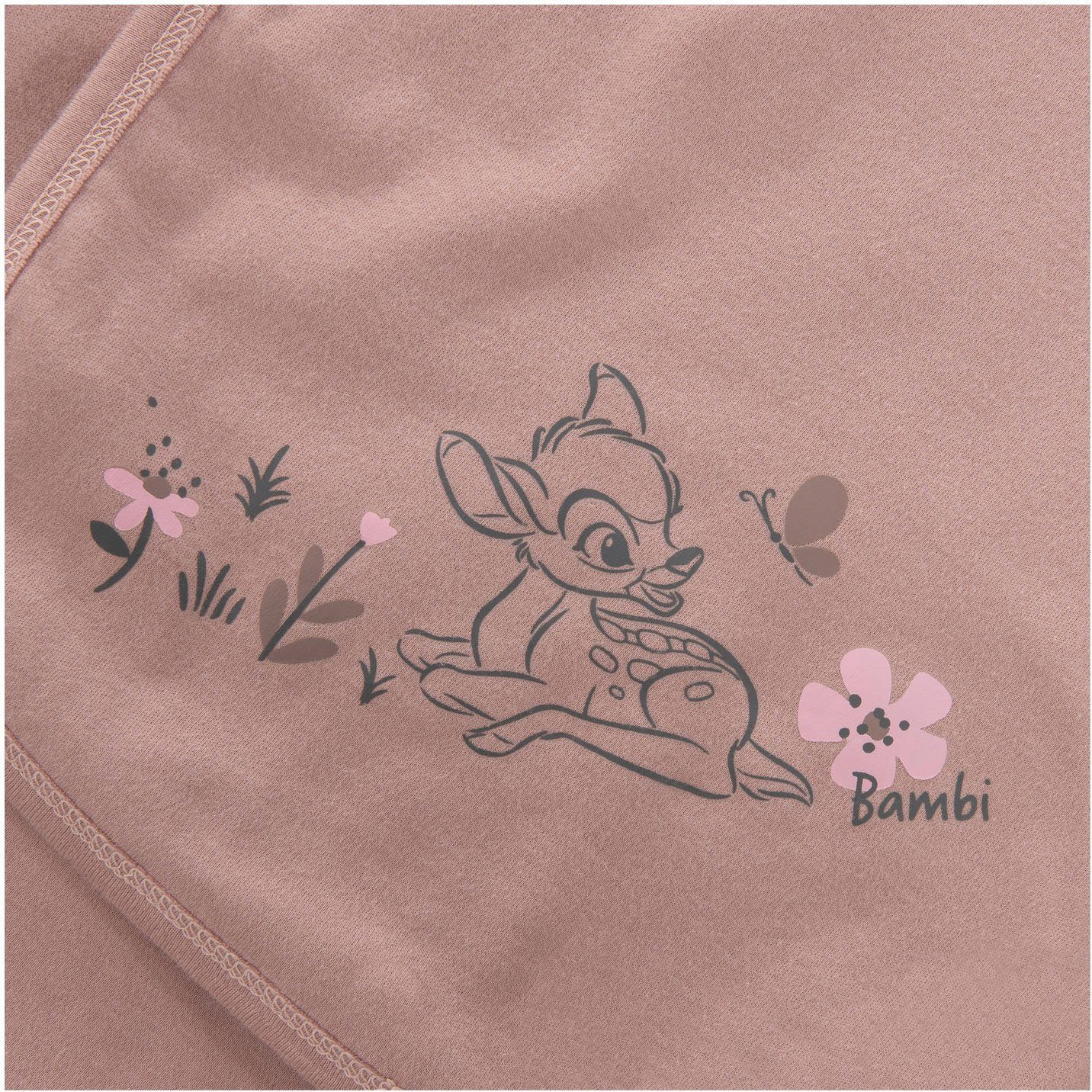 Snuggle Baby Bambi Hauck, N Dream mit Einschlagdecke, Babydecke Rose, Kapuze