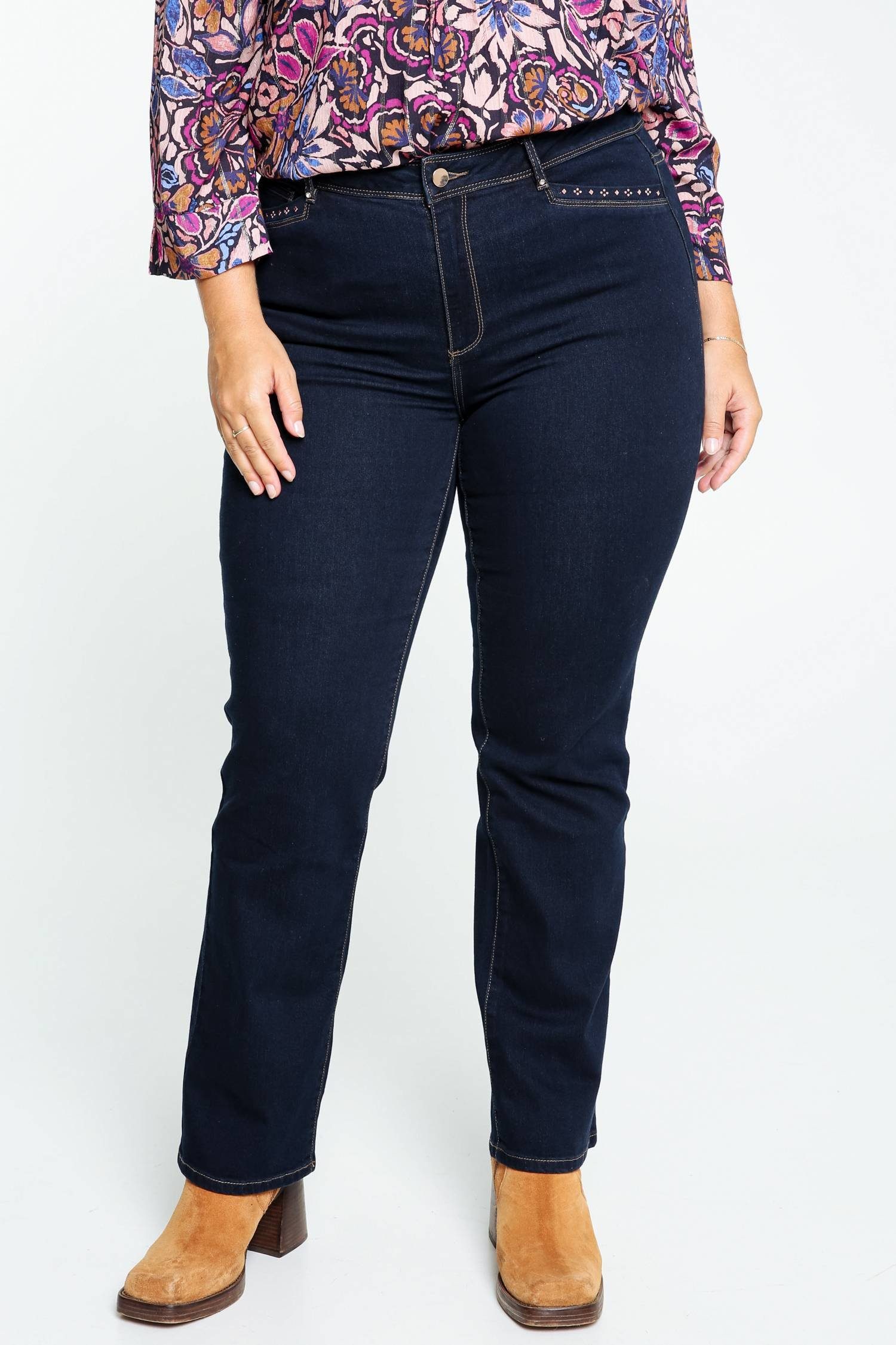 Mia 5-Pocket-Jeans Paprika