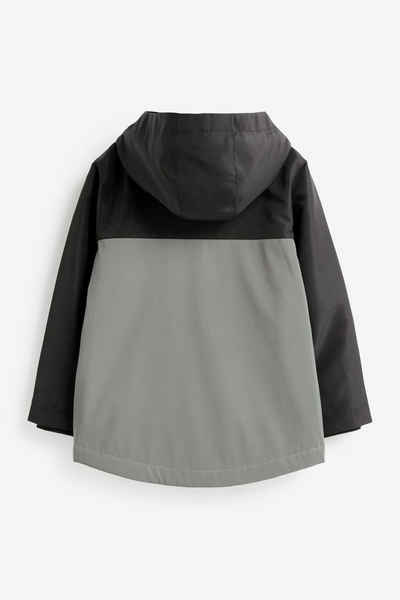 Next Anorak Mantel mit Fleece-Futter (1-St)