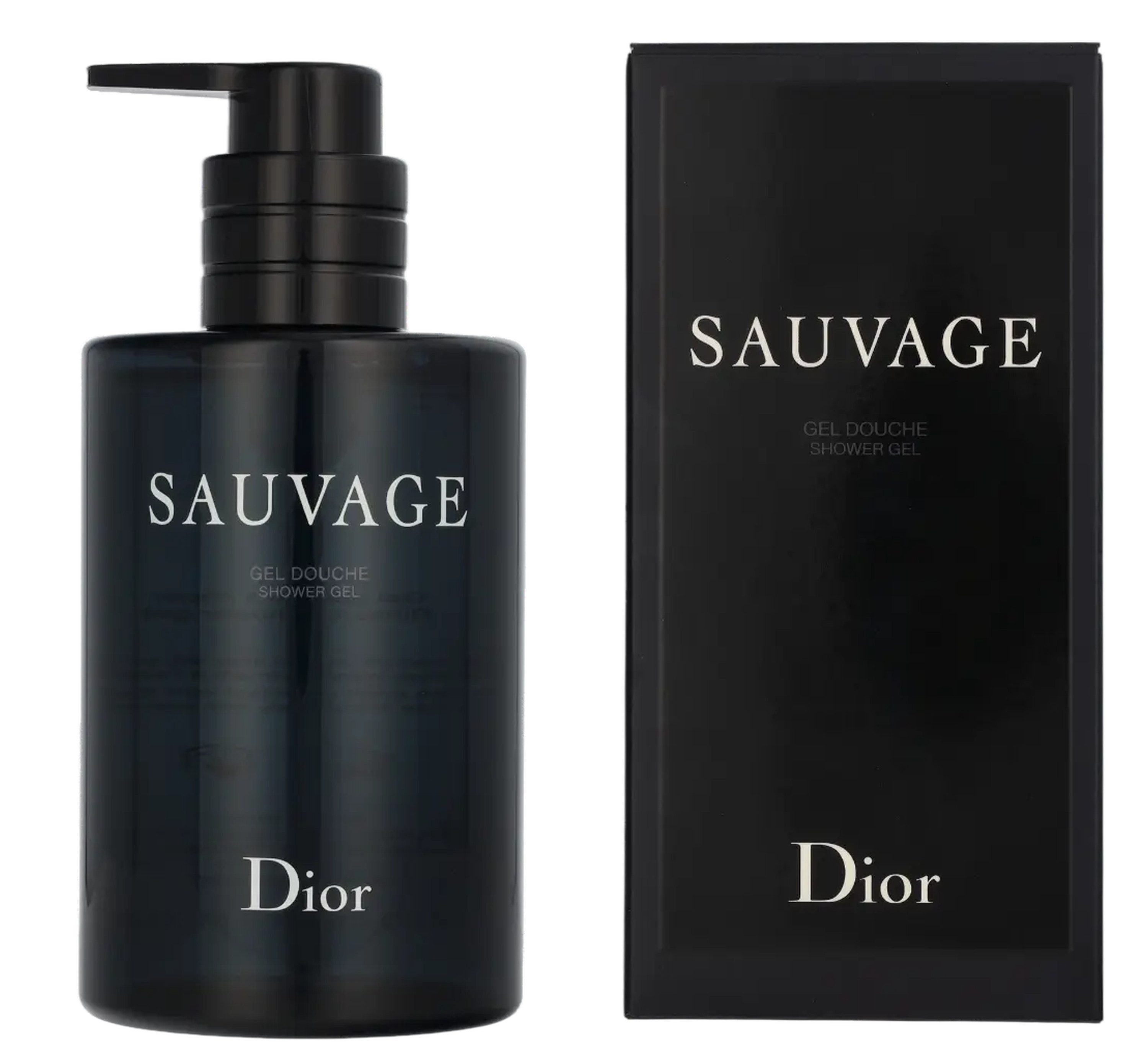 Dior Duschgel Sauvage Herren, Frisch-würziger Duft mit Bergamotte, Pfeffer und Ambroxan
