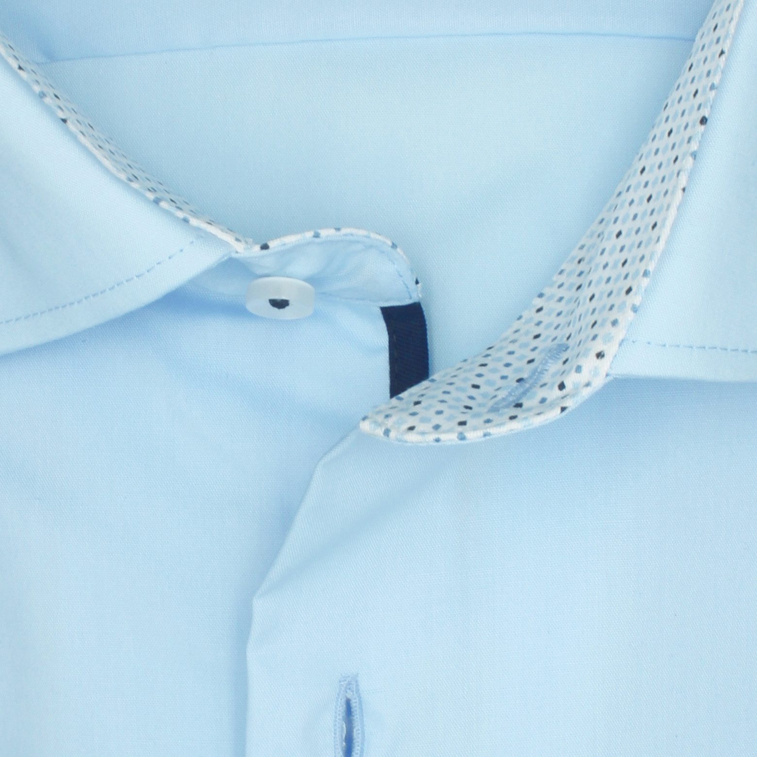 Eterna Langarmhemd Comfort Fit I Hellblau günstig online kaufen