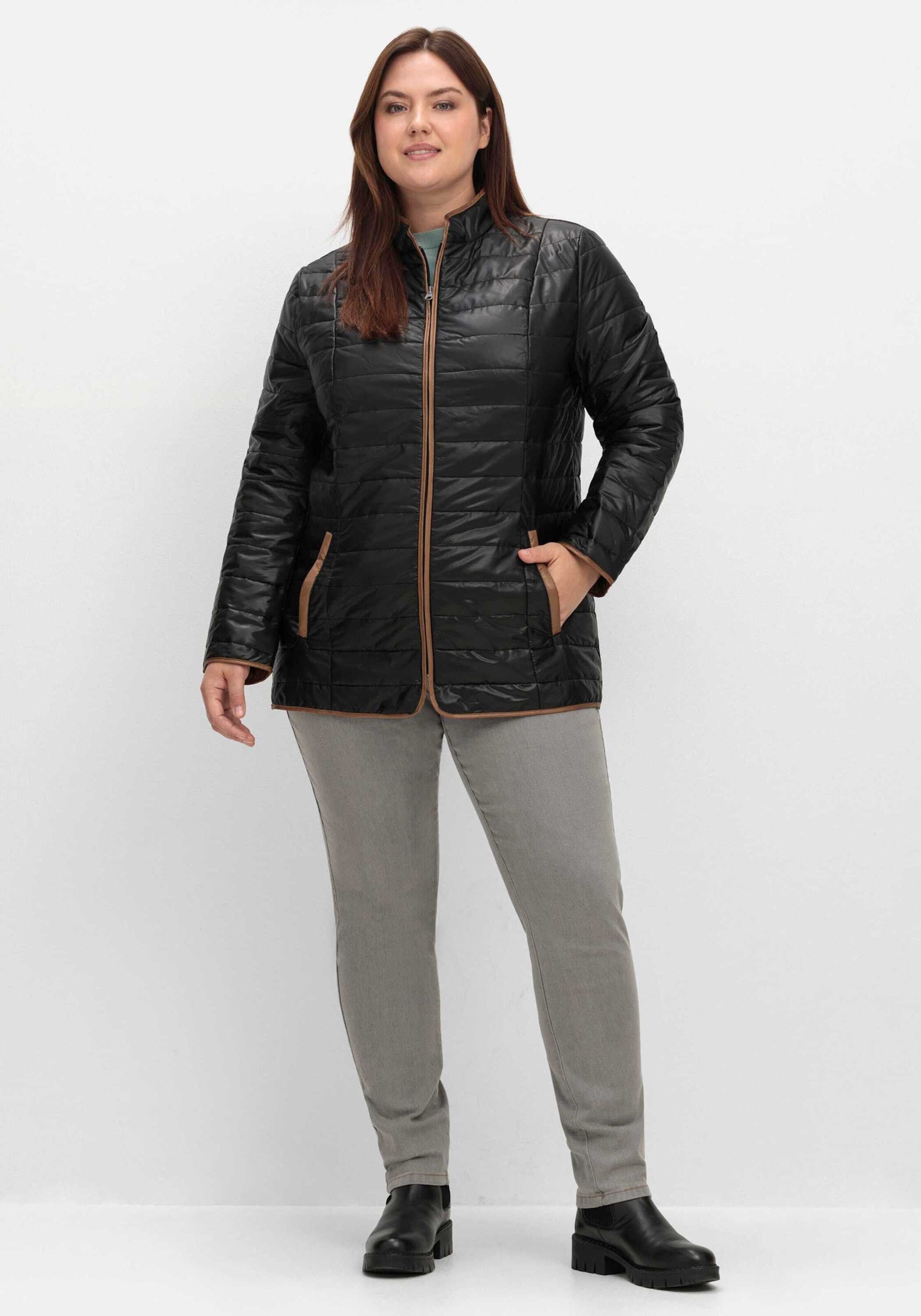 Sieh an! Allwetterjacke Steppjacke Langarm