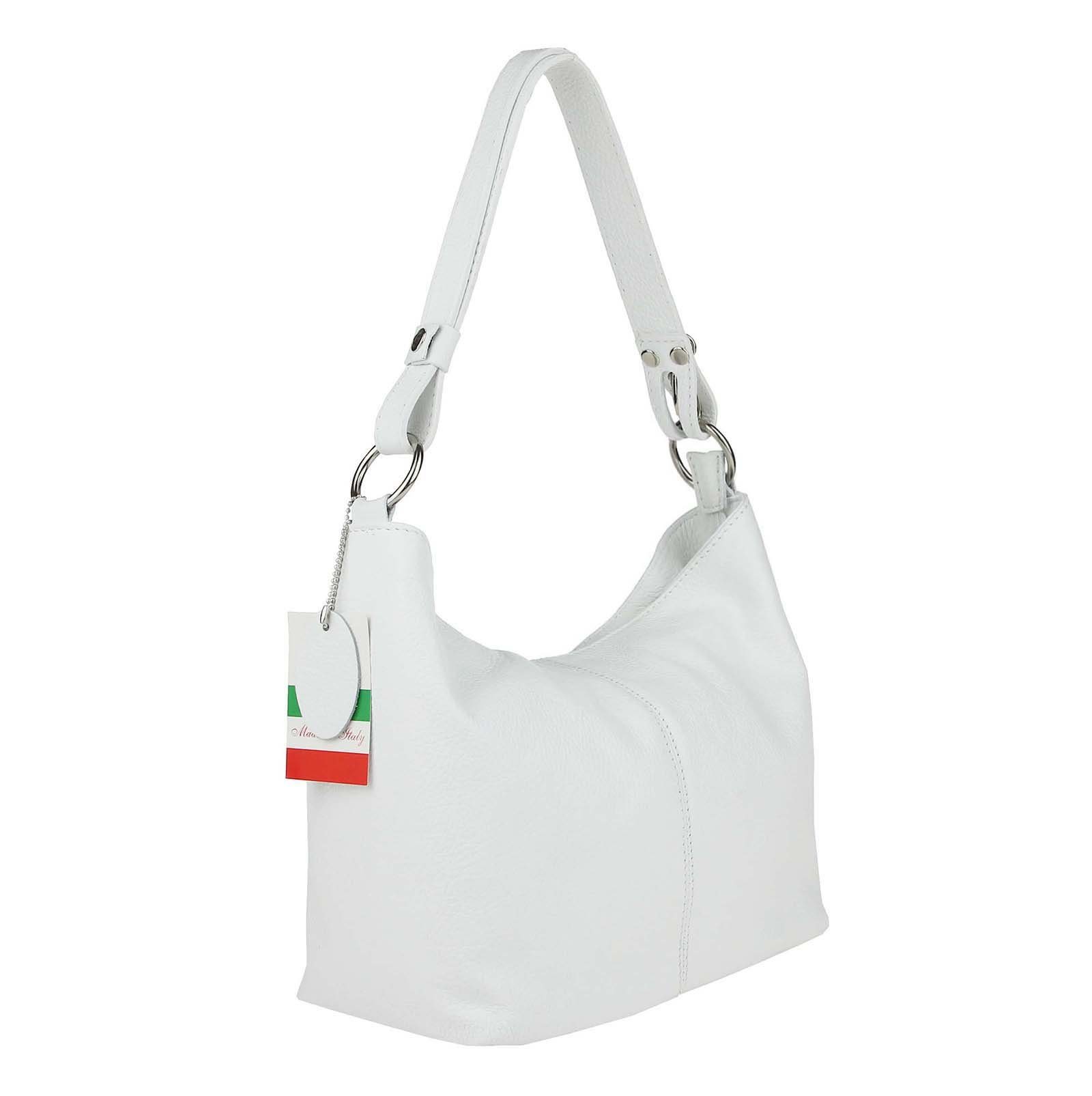 ITALYSHOP24 Shopper Made in Italy Damen Leder Tasche Schultertasche, als Ha günstig online kaufen