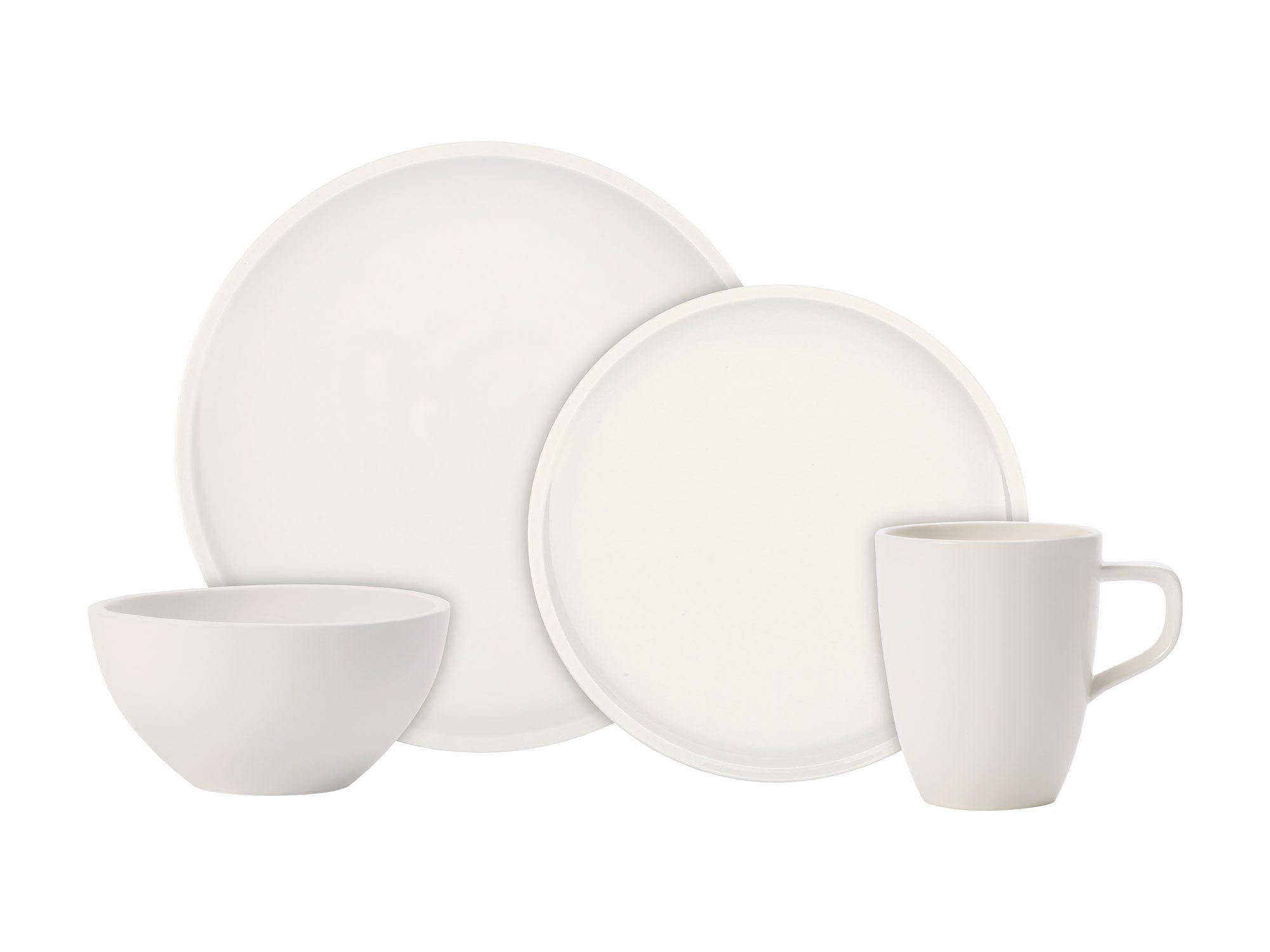 Villeroy & Boch Geschirr-Set Artesano (8-tlg), 2 Personen, Premium Porcelain, 8Teile, für 2 Personen