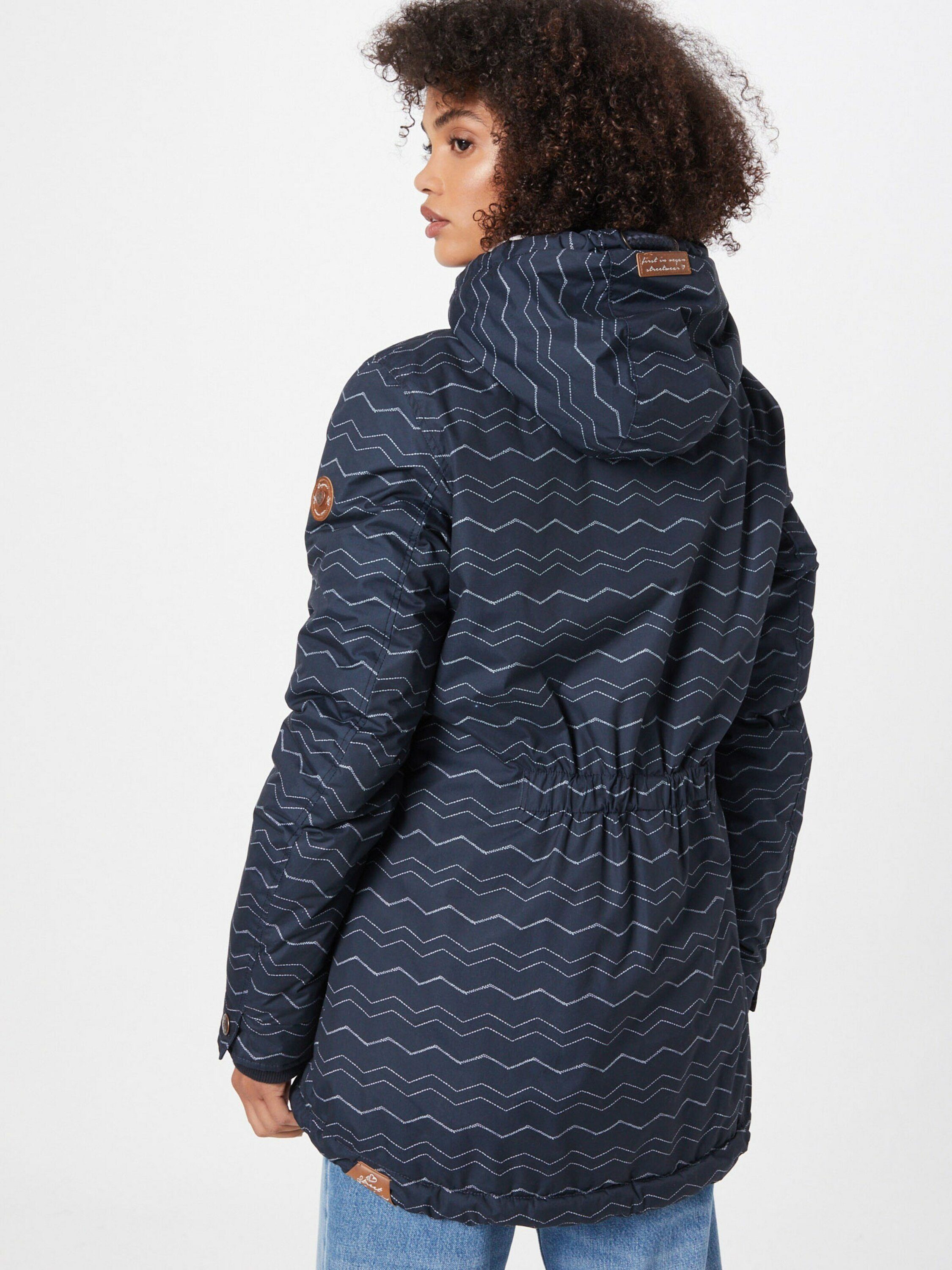 Ragwear Regenjacke Zuzka (2028) Chevron Navy (1-St)