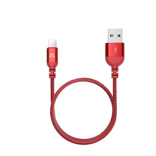 ADAM elements »Adam Elements PeAk III USB-A to Lightning Cable 20cm, red« Lightningkabel