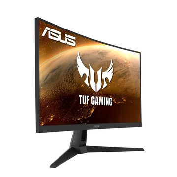 Asus TUF Gaming VG27VH1B Curved-Gaming-LED-Monitor (68,56 cm/27 ", 1920 x 1080 px, Full HD, 1 ms Reaktionszeit, 165Hz (Über 144Hz), Extreme Low Motion Blur, Adaptive-Sync, VGA, HDMI)