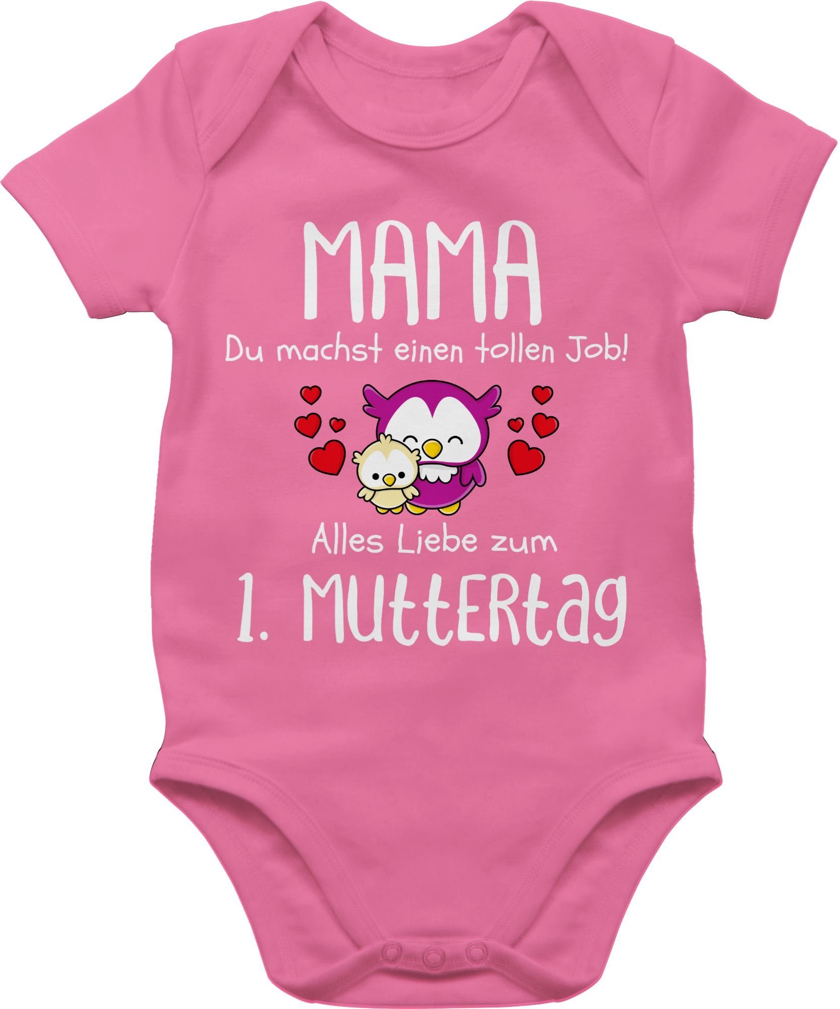 Shirtbody 1. Muttertag I Mama du machst einen tollen Job