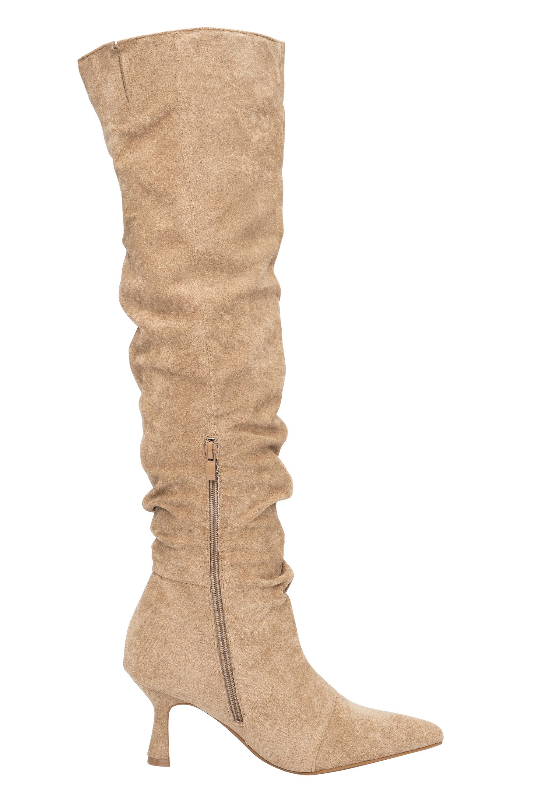 Salinyang Stiefel Overkneestiefel