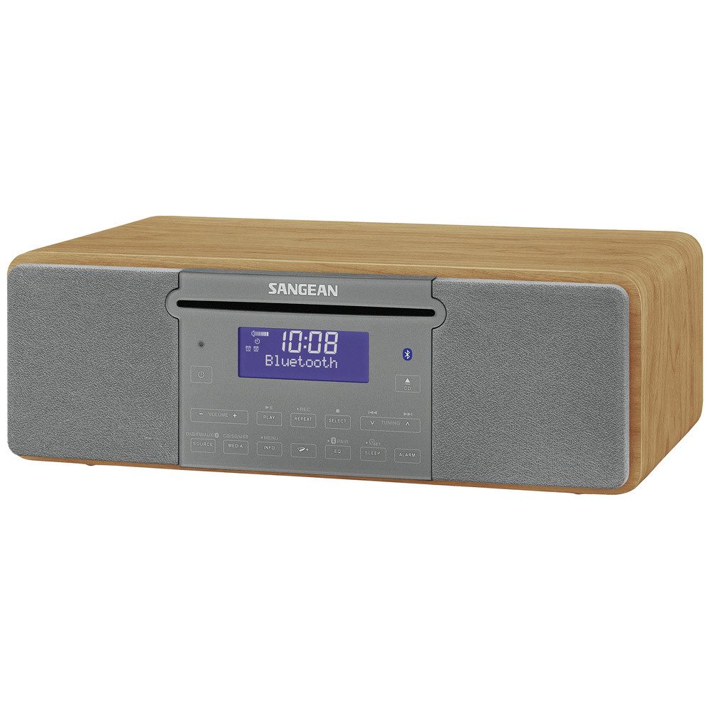 Sangean Sangean DDR-47 BT Tischradio DAB+, UKW AUX, CD, SD, USB Holz Radio