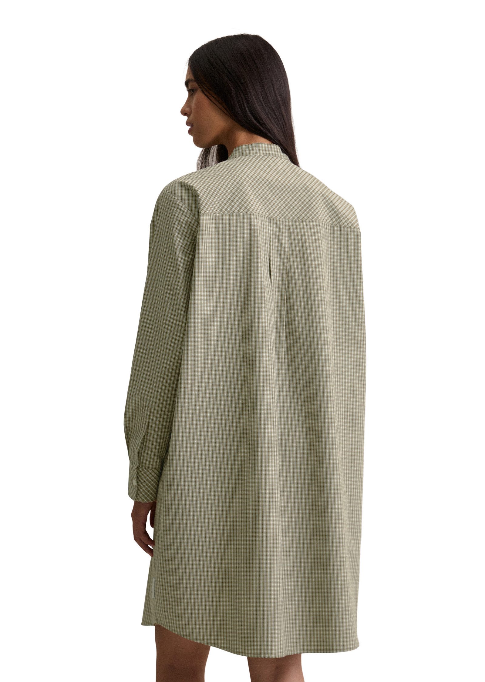 Marc O'Polo DENIM Hemdblusenkleid aus Papertouch-Popeline