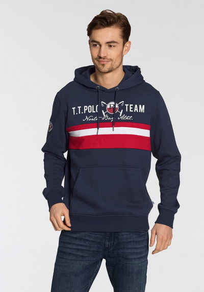 TOM TAILOR Polo Team Kapuzensweatshirt mehrfarbig