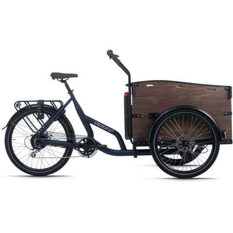 Adore E-Bike Lastenrad Urban Deluxe, 7 Gang Shimano Acera Schaltwerk, Kettenschaltung, Heckmotor, 468 Wh Akku, Pedelec