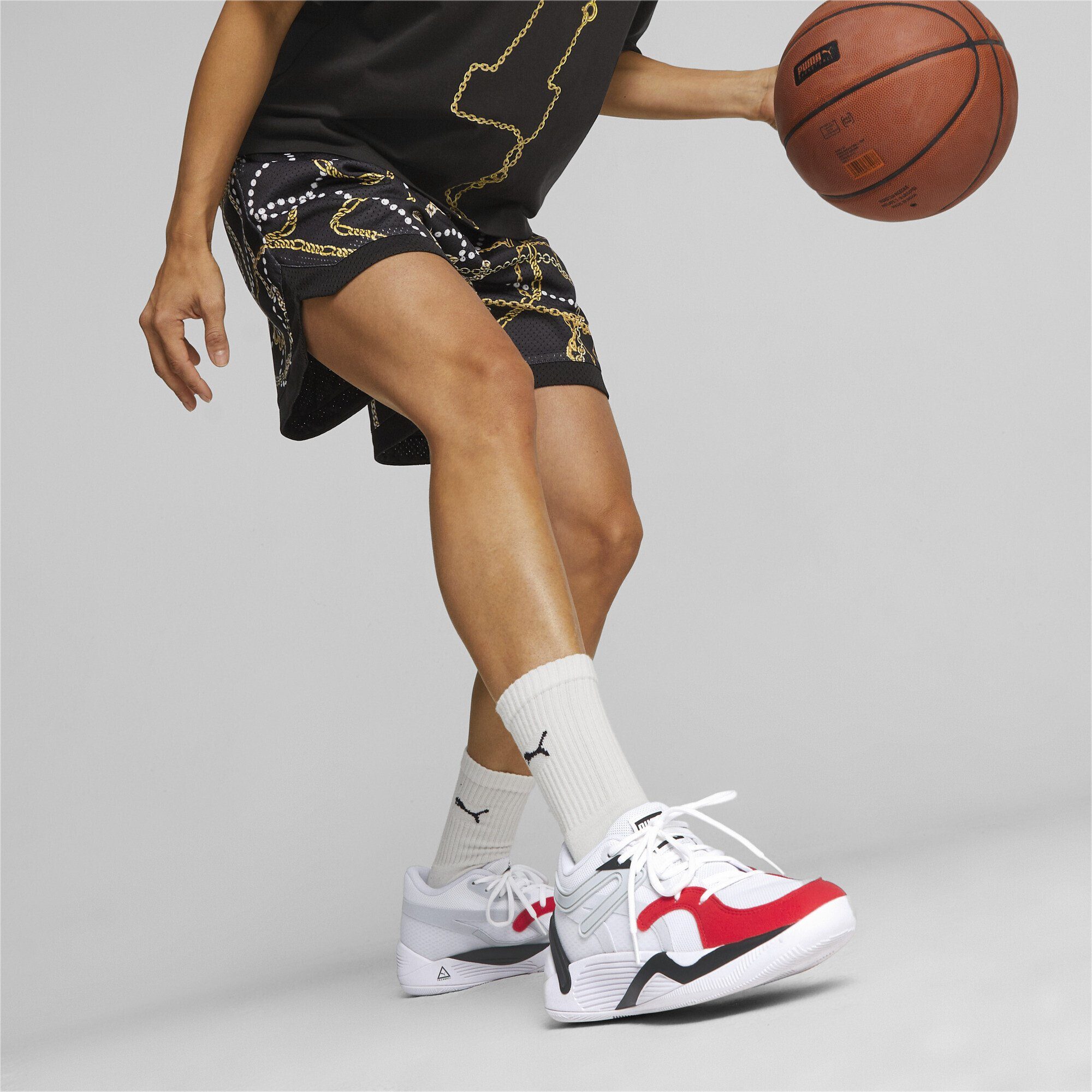 Standard Shorts Basketball Shorts Damen Gold PUMA