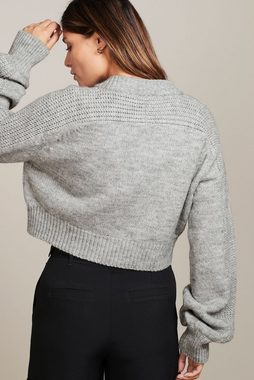Next V-Ausschnitt-Pullover Cropped-Pullover mit V-Ausschnitt (1-tlg)