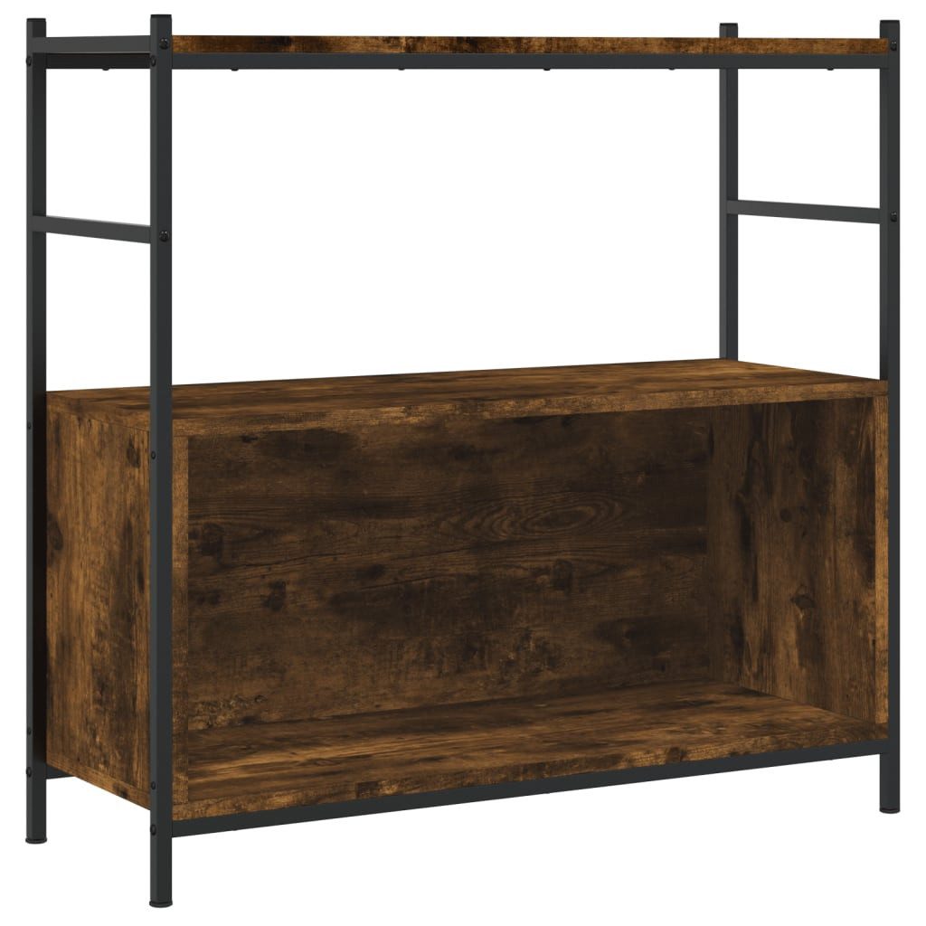 vidaXL Bücherregal Bücherregal Räuchereiche 80x30x78,5 cm günstig online kaufen