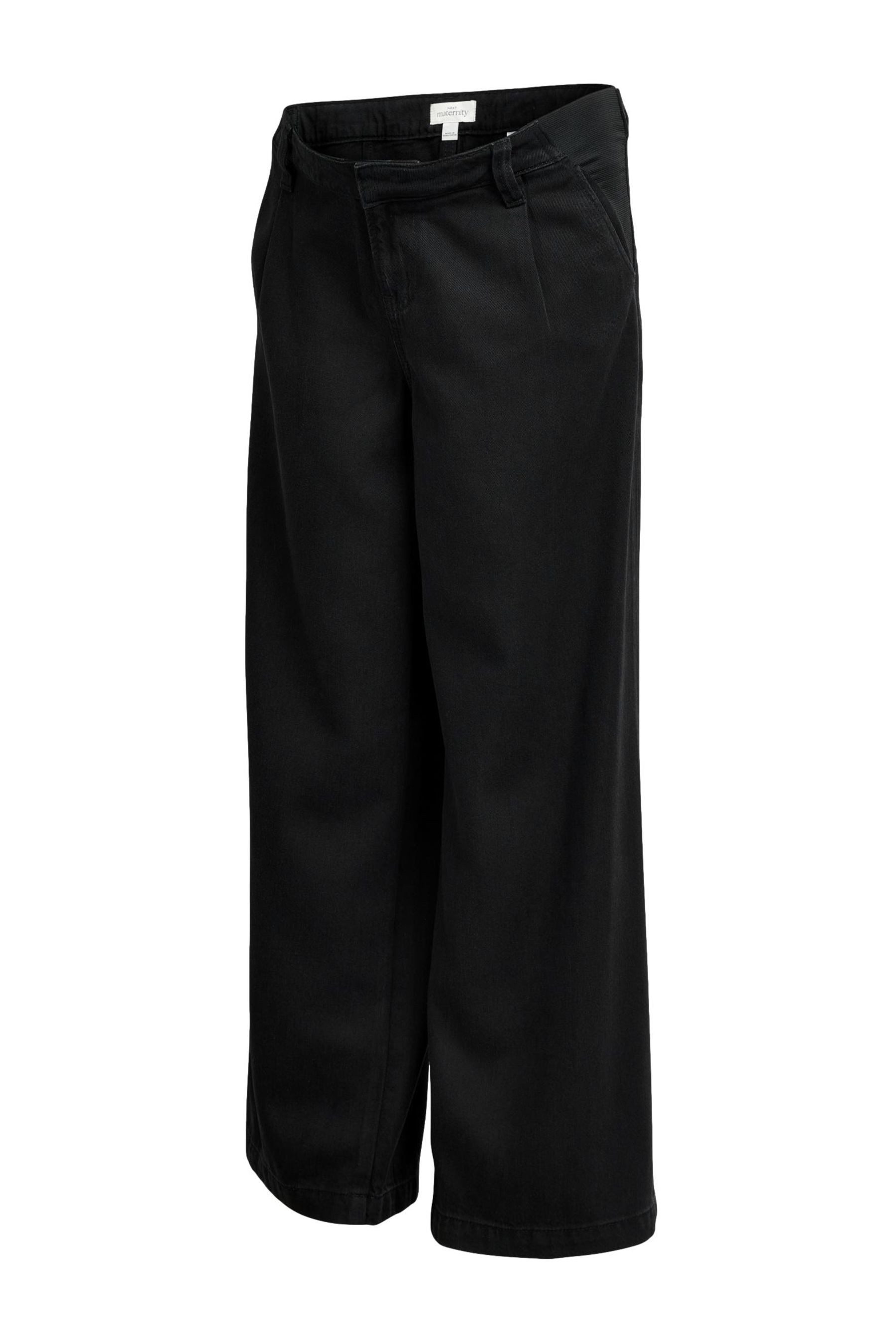 Next Umstandsjeans Palazzo-Jeans aus Lyocell-Mix, Umstandsmode (1-tlg)