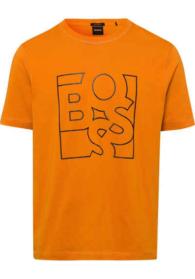 BOSS ORANGE T-Shirt Teetrury mit modischen Nahtverzierungen