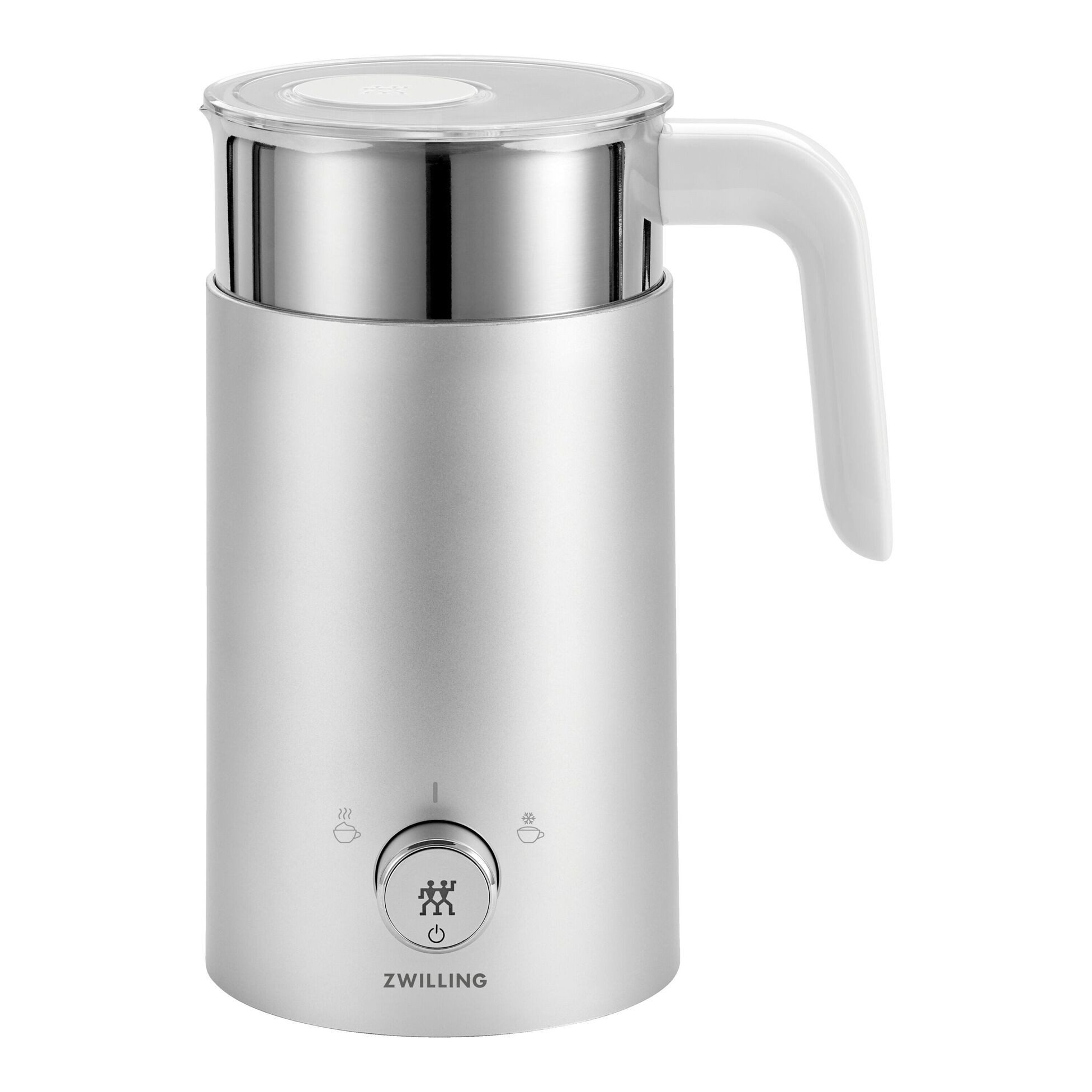Zwilling Milchaufschäumer Enfinigy, Mit 2 Aufsätzen, geeignet für pflanzliche Milchalternativen
