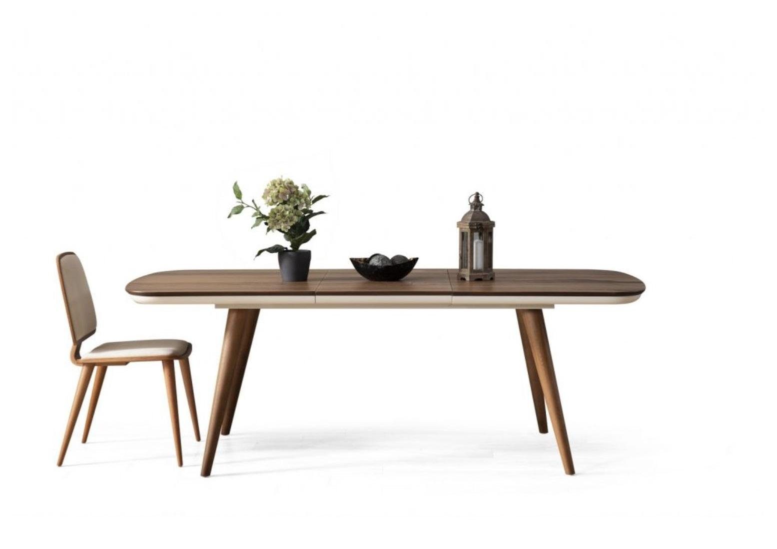 (Esszimmertisch), Esszimmertisch JVmoebel luxus Design Europe Esstisch Made modernes in Holztisch Ausziehbarer