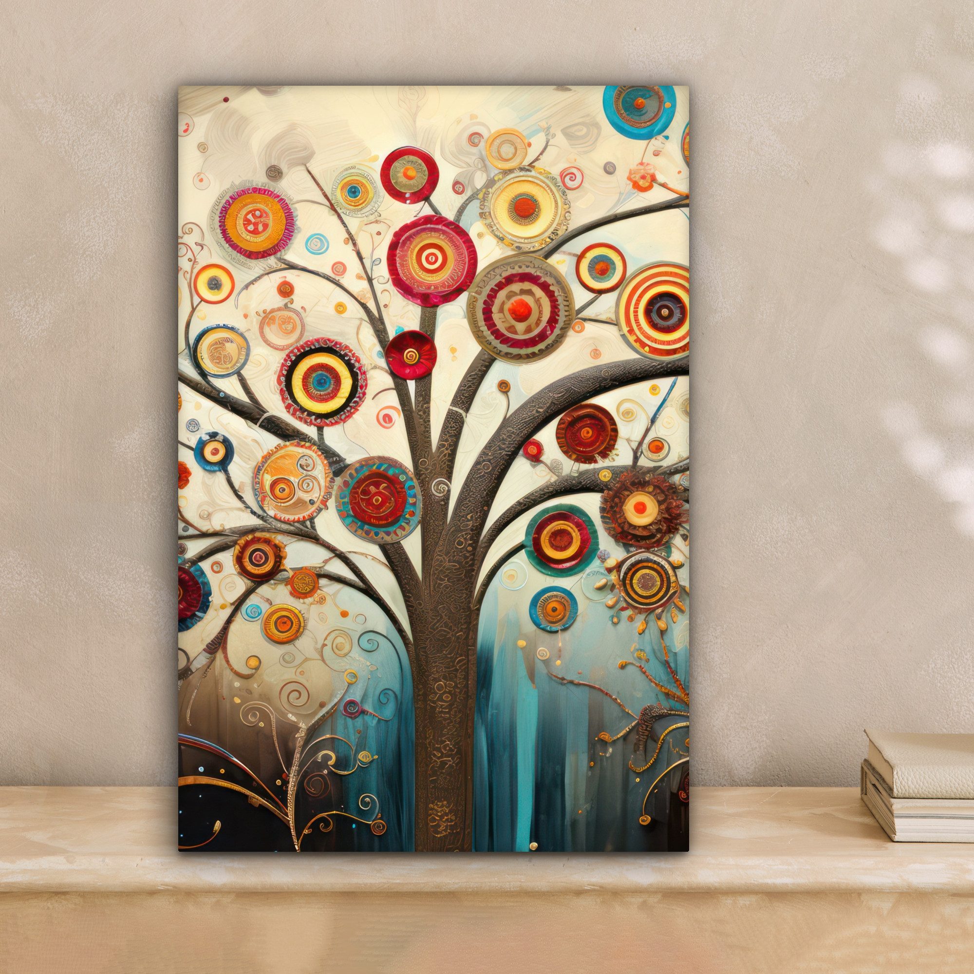 OneMillionCanvasses® Leinwandbild Baum - Abstrakt - günstig online kaufen