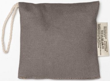 Duftkissen Duftsachet 1302, herbalind, Bezug: 100% Baumwolle, mit Aufhängung 10x10 cm gefüllt mit Pfefferminzblätter