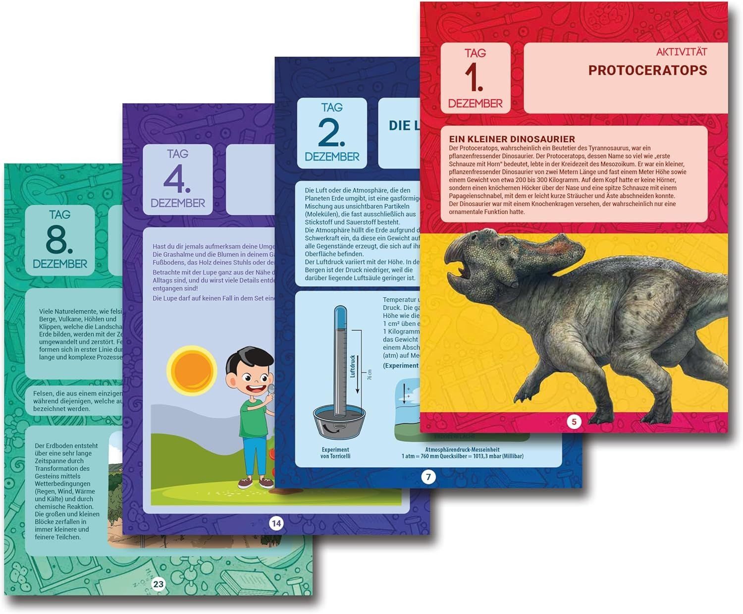 Clementoni® Spielzeug-Adventskalender Adventskalender (Wissenschaft Adventskalender, 1-tlg)