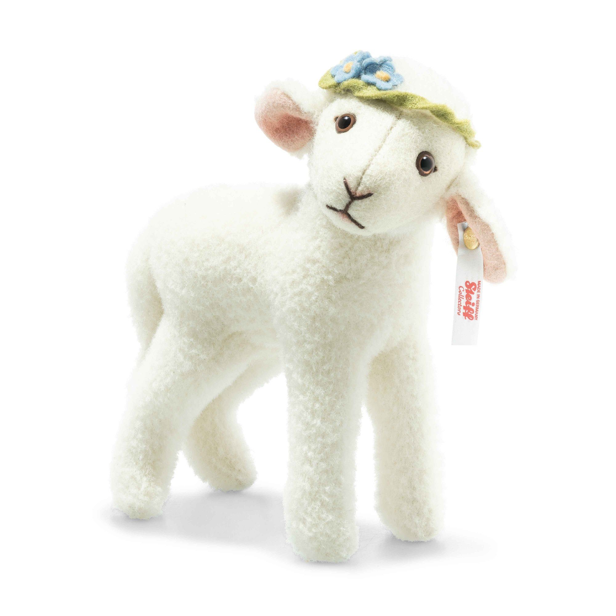 Steiff Dekofigur Lamm Lia 15 cm stehend 007019