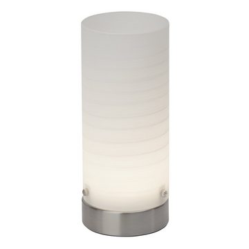 Lightbox LED Tischleuchte, LED fest integriert, warmweiß, Tischlampe mit warmweißem Licht - Dekorative Tischleuchte mit Schalter