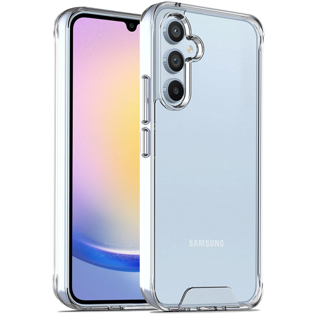 FITSU Handyhülle Schutzhülle für Samsung Galaxy Hülle Transparent Case Handyhülle, Hülle für Samsung Galaxy A55, A35, A25, A15, A05s, A54, A34, A53, A52