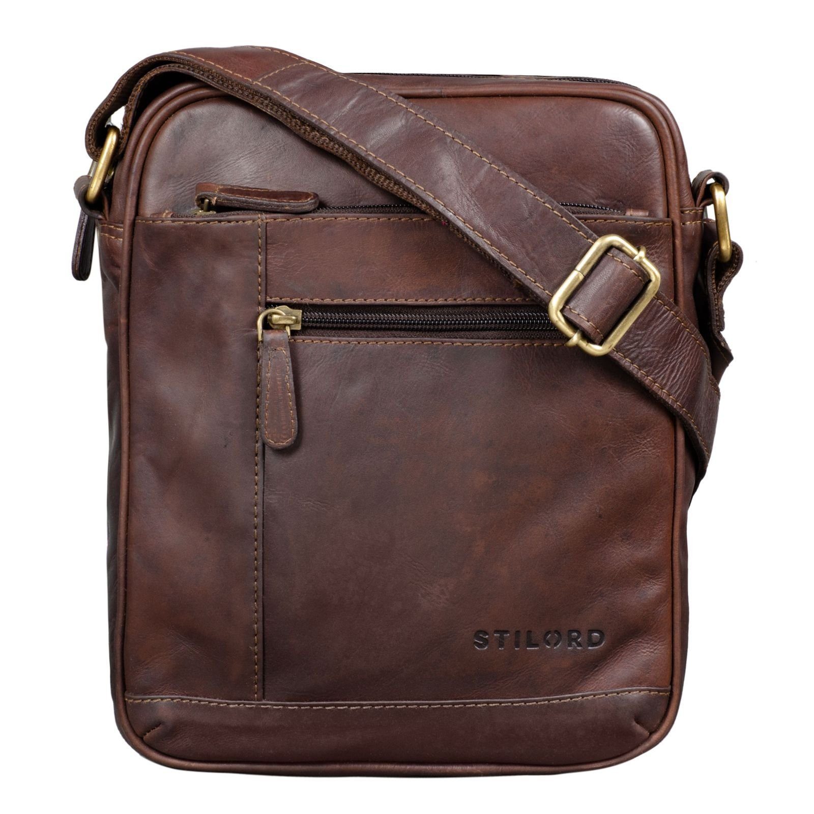 STILORD Schultertasche "Diego" Vintage Herrentasche Leder günstig online kaufen