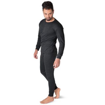 Black Snake Thermounterhemd cushy (Set, 3-St) Thermounterwäsche Set 3x Unterhemd + Unterhose