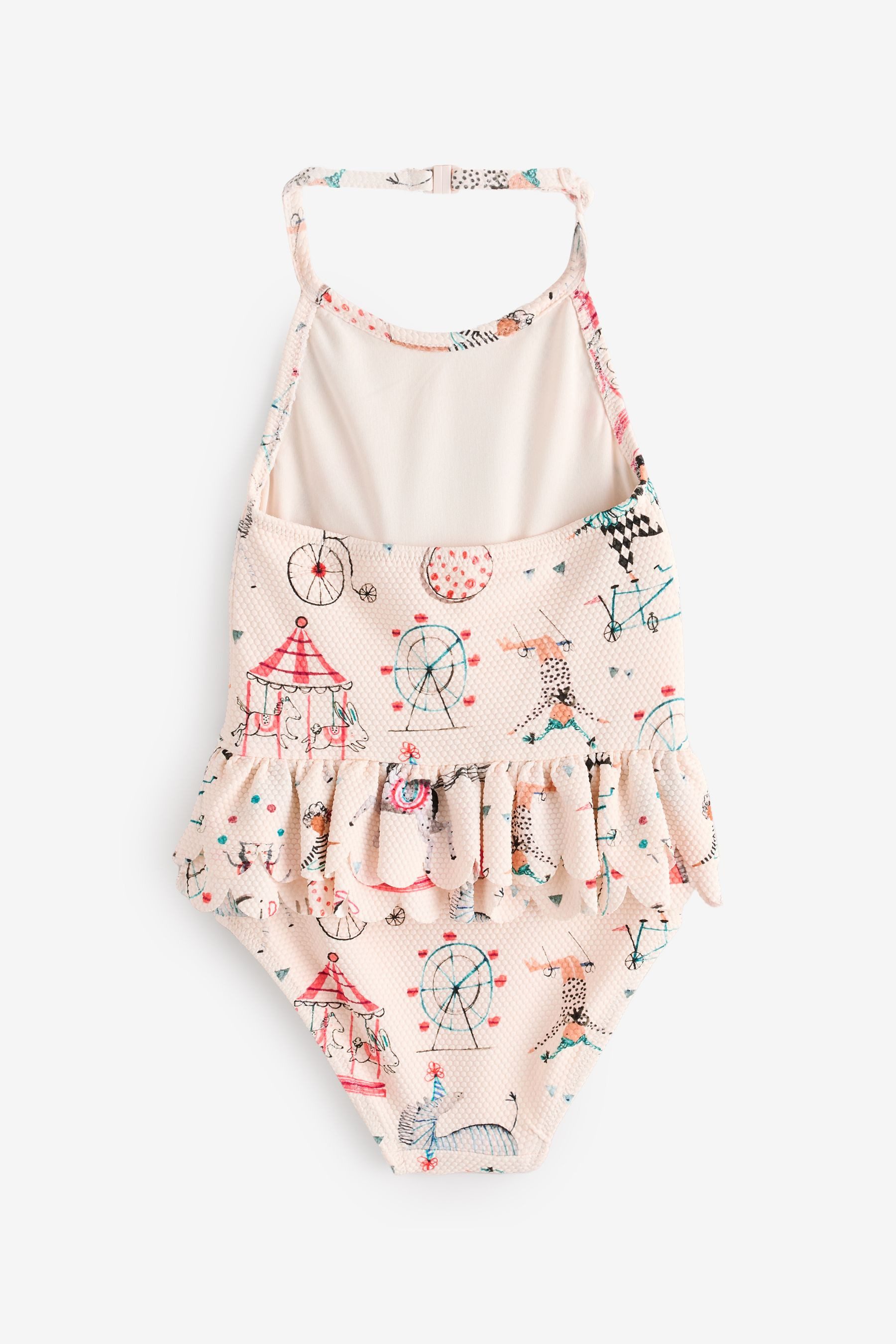 Next Badeanzug Neckholder-Badeanzug mit Schößchen (1-St) günstig online kaufen