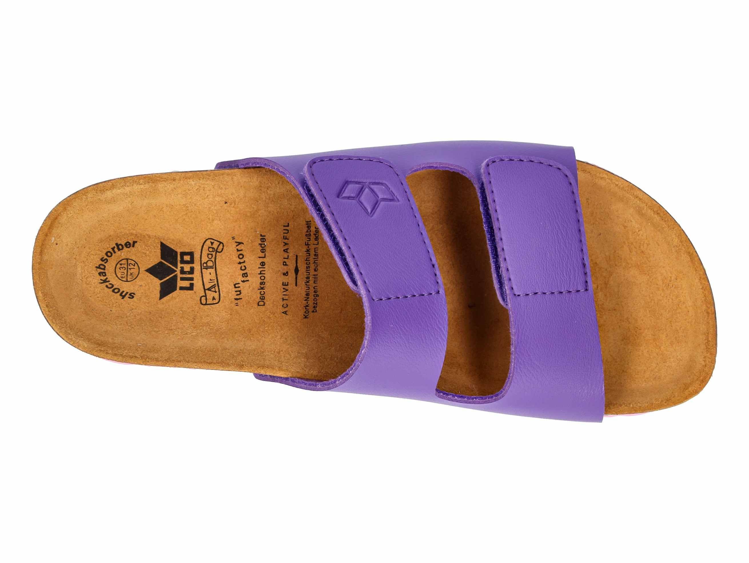 Lico Pantolette Bioline Velcro Kids Pantolette – Bild 5 von 5