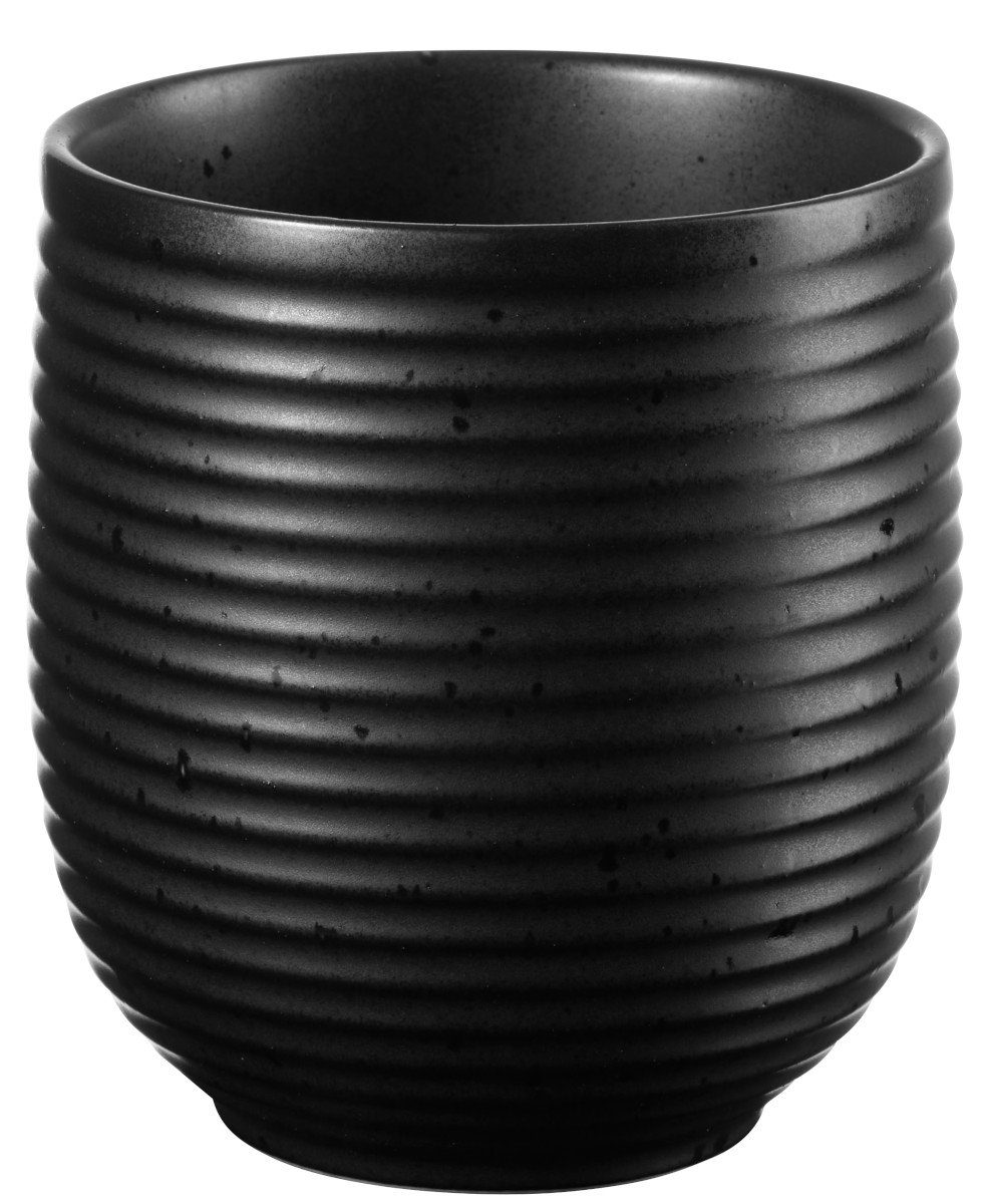 Becher kitchen'art Teebecher black 0,2l