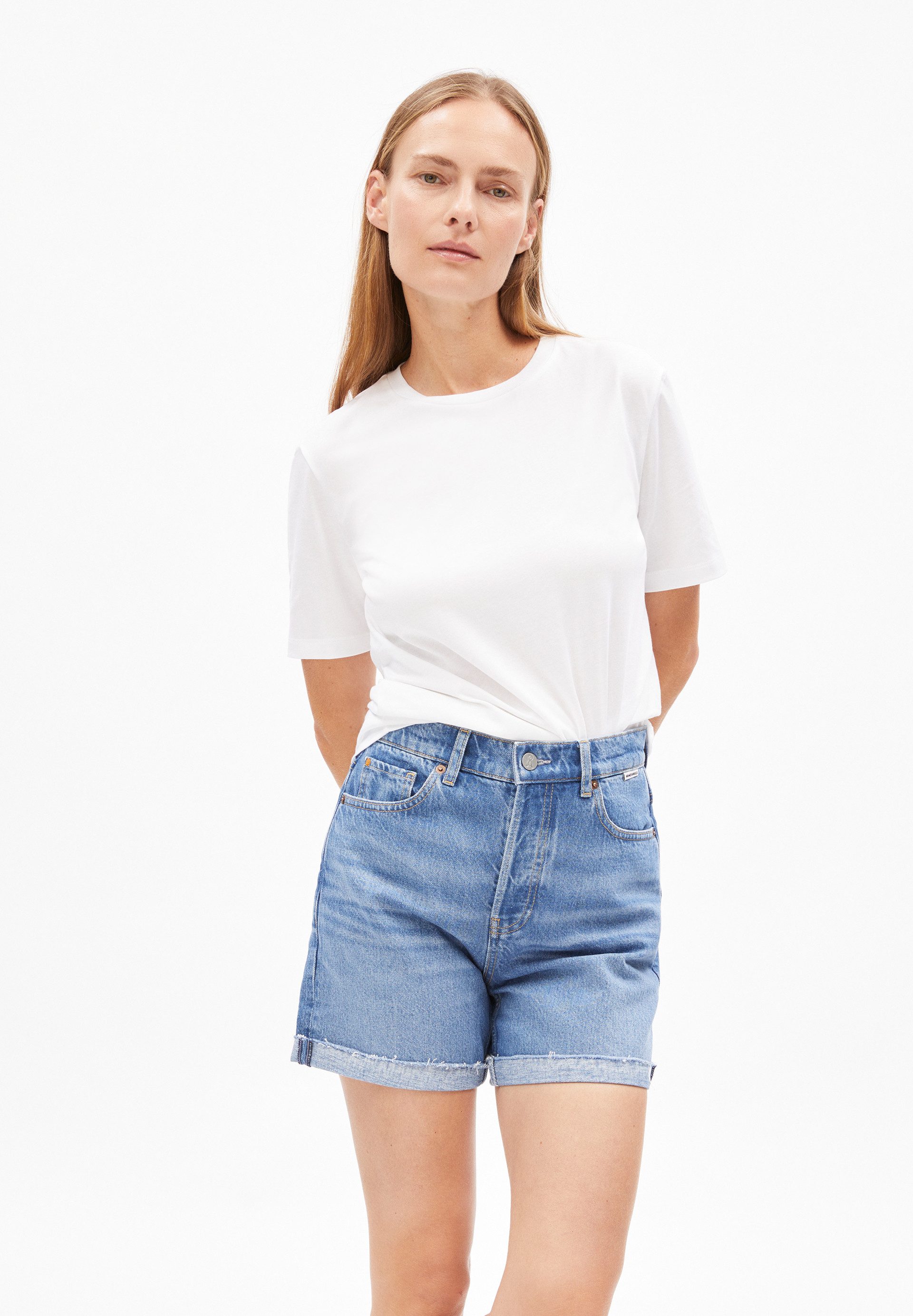 Armedangels T-Shirt LUALAA Damen T-Shirt aus Bio-Baumwolle Regular Fit (Reg günstig online kaufen