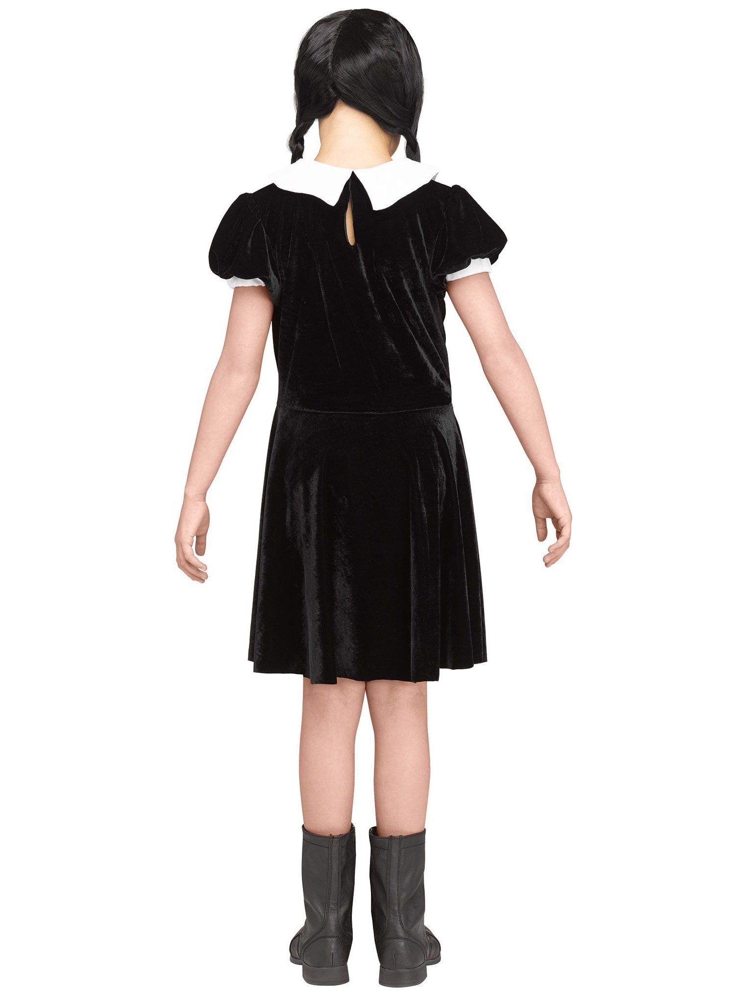 Fun World Vampir-Kostüm Vampir Schulmädchen - Halloween Kostüm Kinder, Düsteres Schoolgirl Outfit für Mädchen