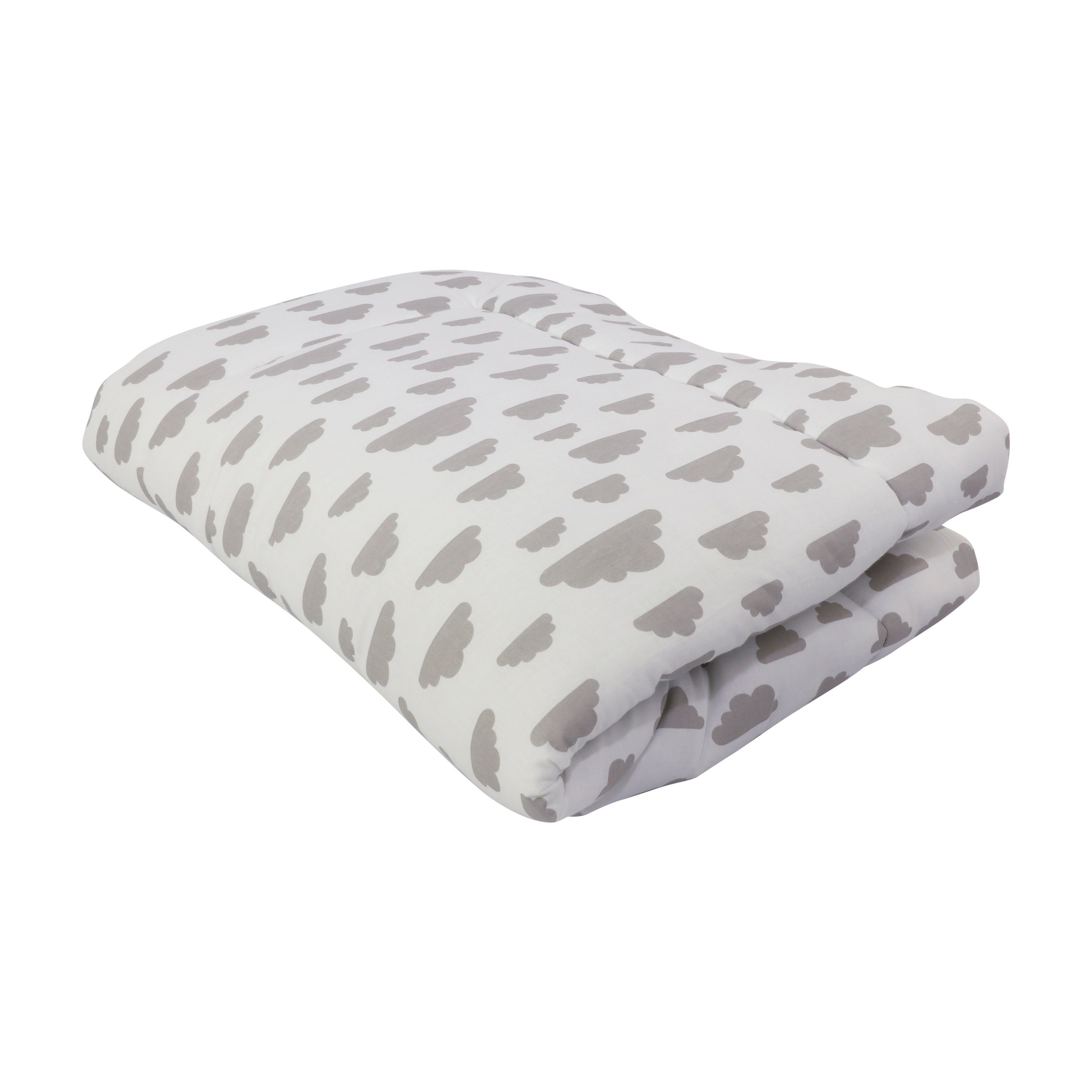 Krabbeldecke Agnes (140x100cm) mit Wolken-Muster, Puckdaddy GmbH