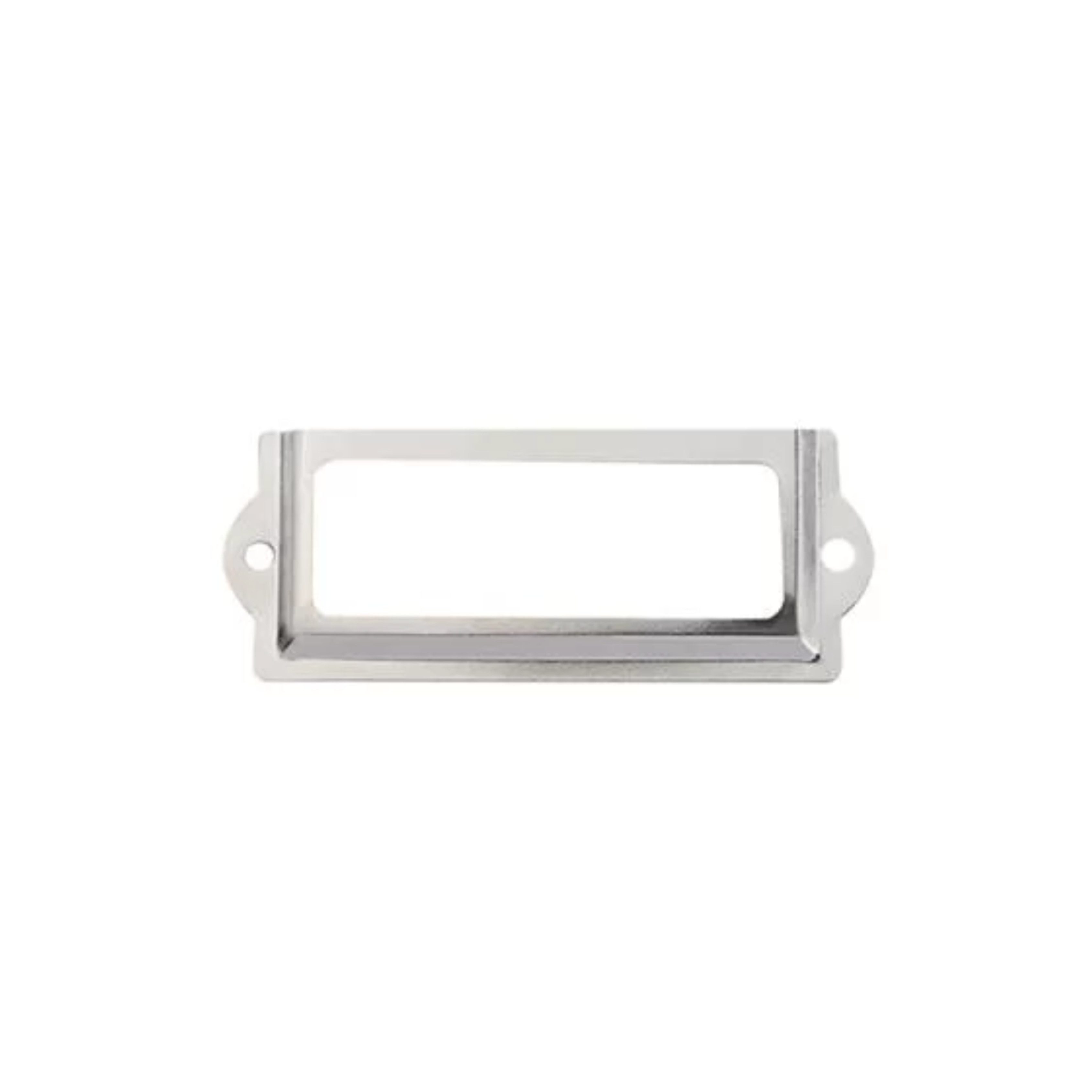 MaajeeKuto Magnet Metall Etikettenhalter 80x30mm für Schränke, Karten, Büro&Organisation (1000-St)