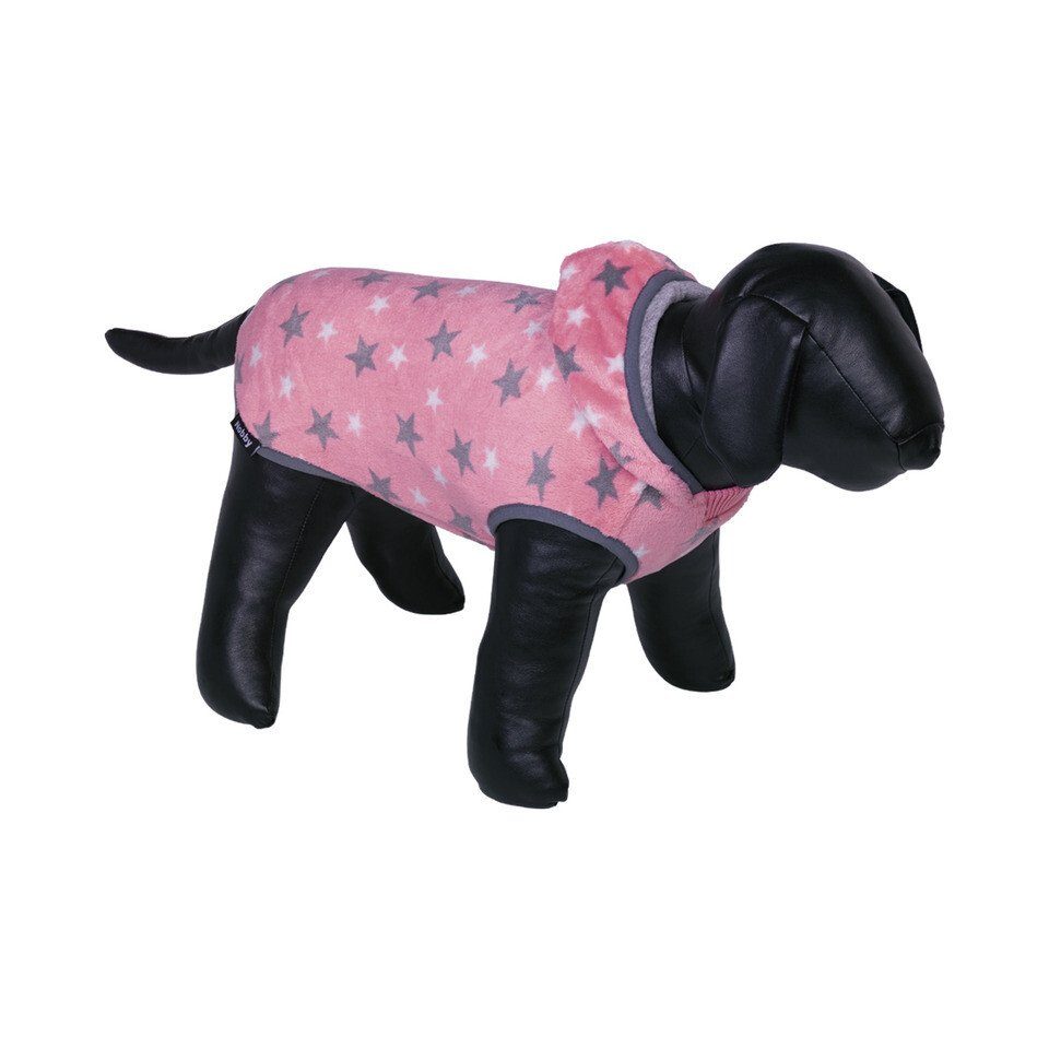 Hundebademantel Hunde-Bademantel Flanell rosa