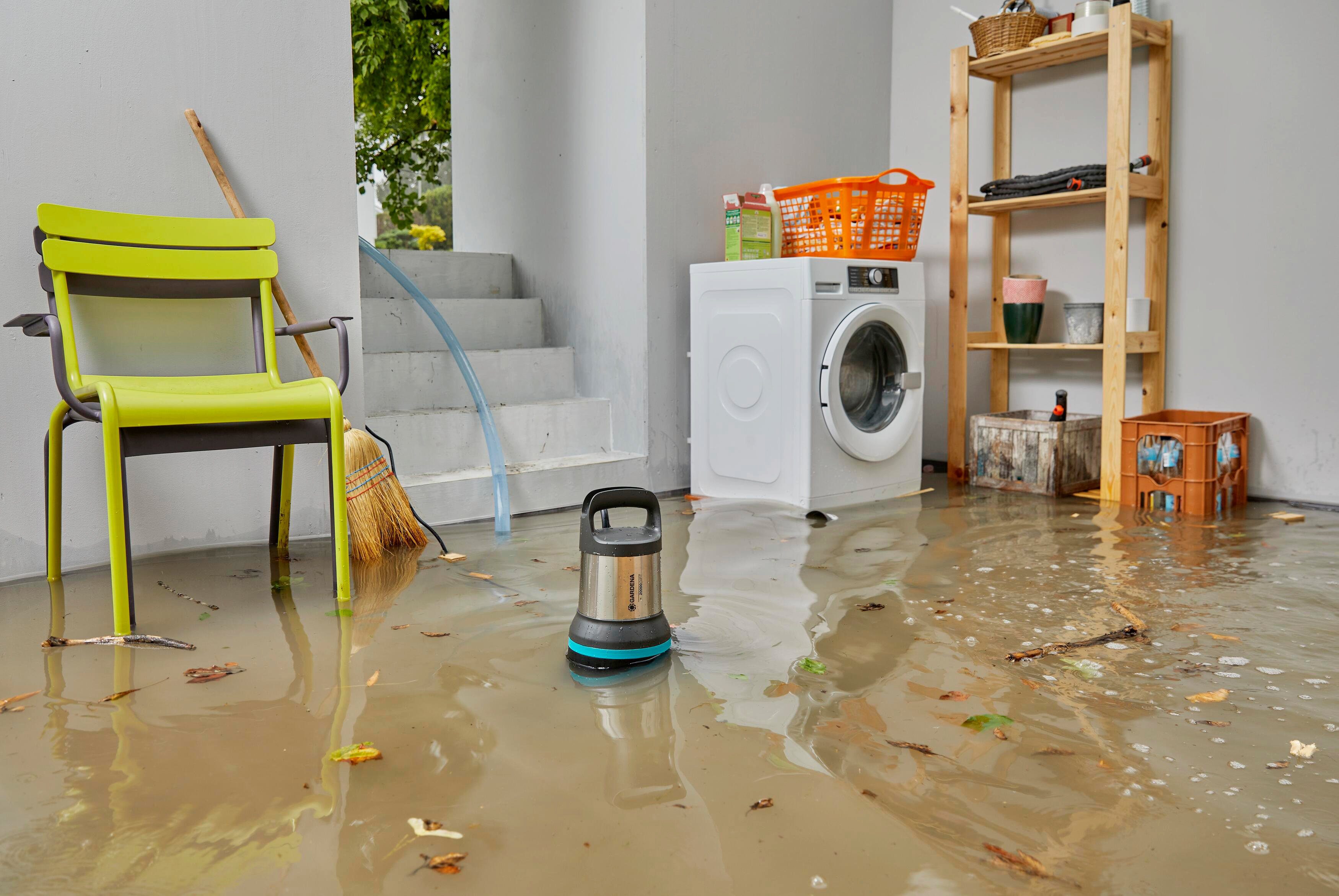 GARDENA Schmutzwasserpumpe Tauchpumpe 20000 aquasensor, 9044-20, 20000 l/h günstig online kaufen